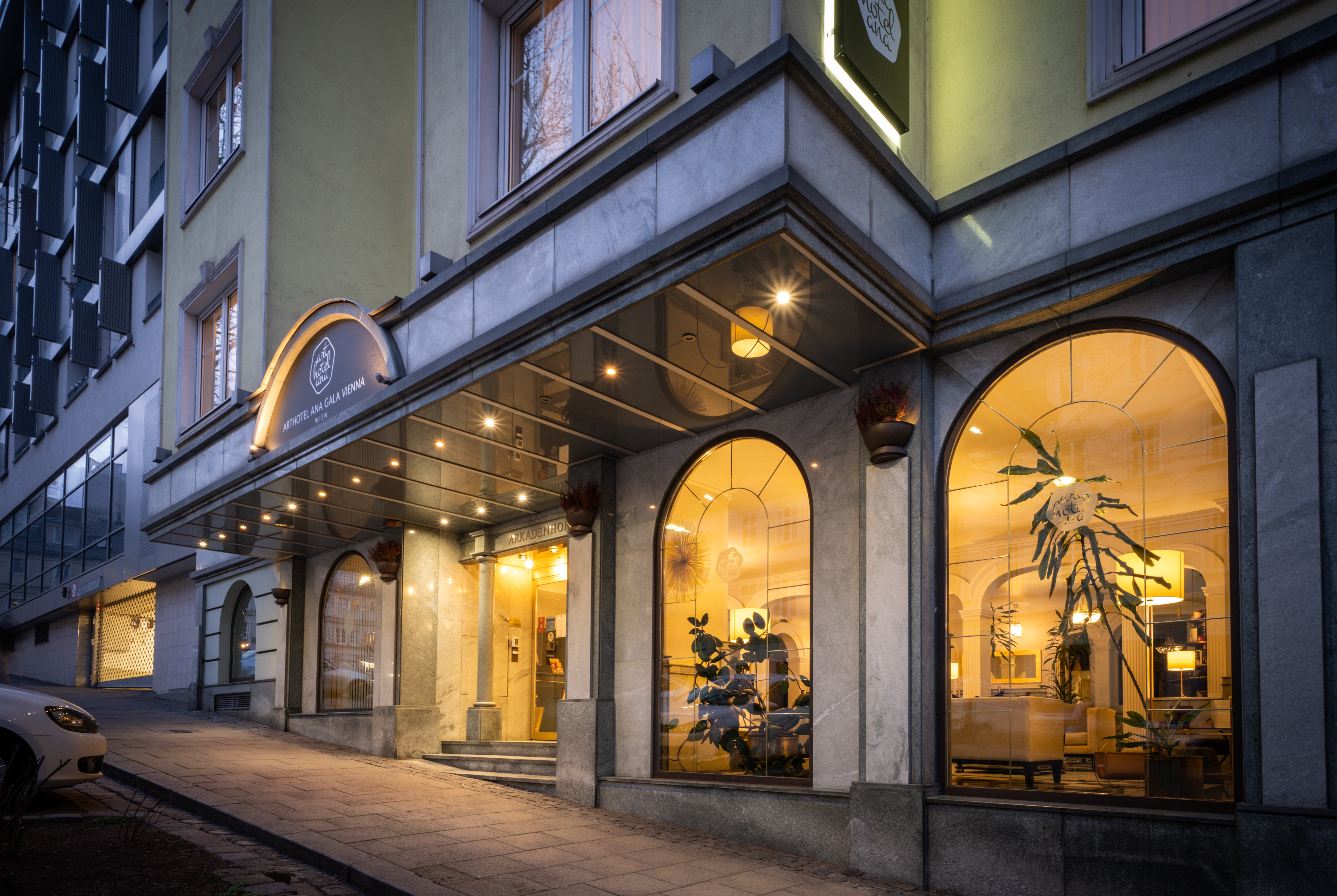 Exterior of ANA Gala Vienna, Trademark by Wyndham hotel in Vienna, Other than US/Canada