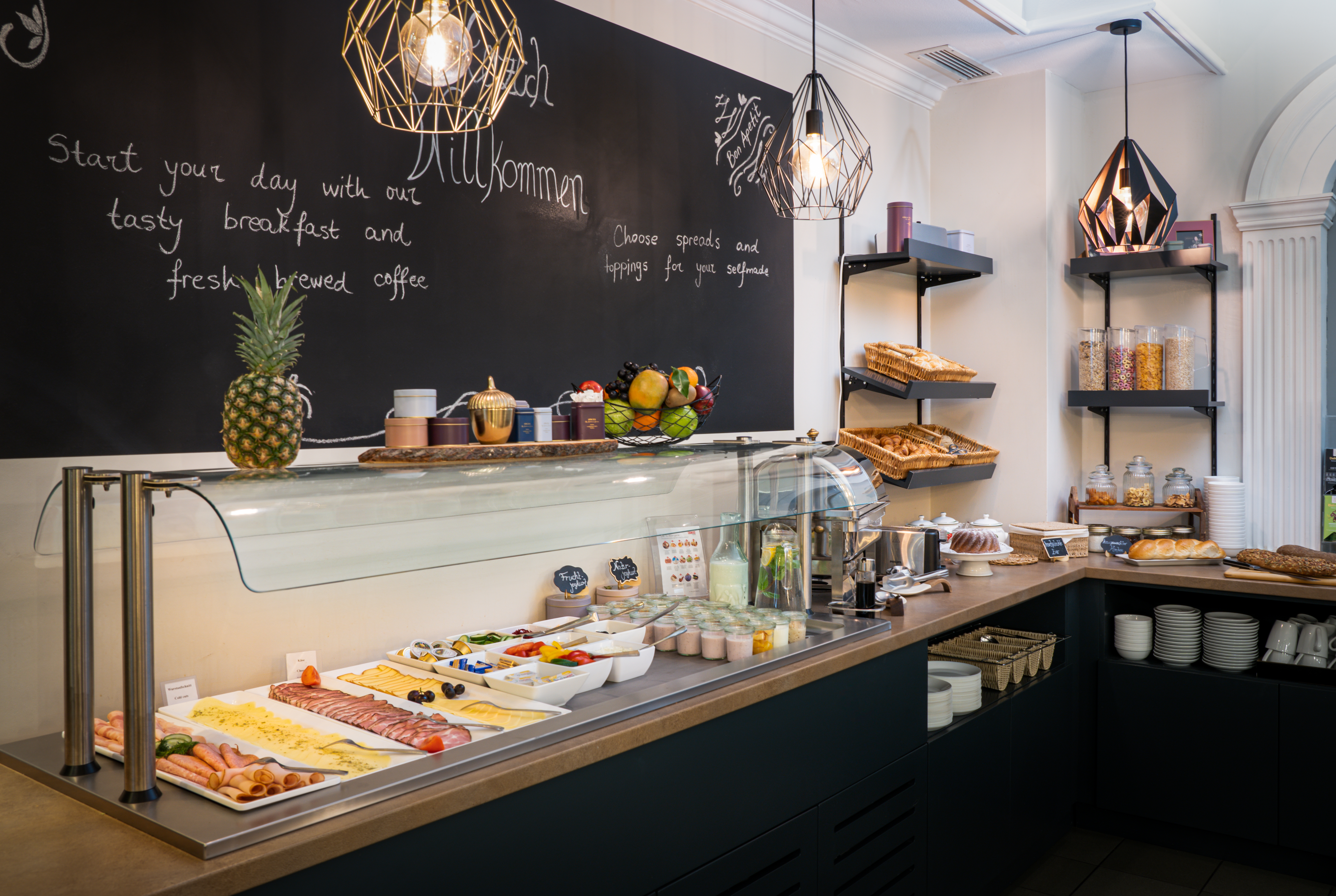 ANA Gala Vienna, Trademark by Wyndham restaurant breakfast area close up in Vienna, Other than US/Canada