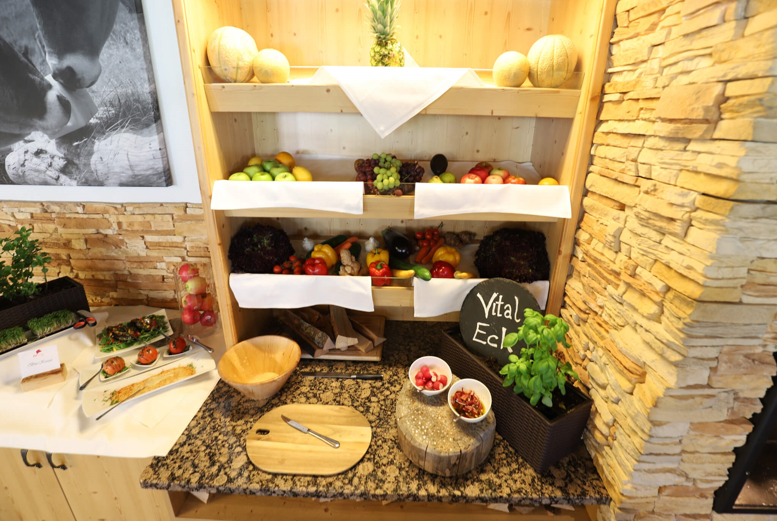 elaya hotel steinplatte, Trademark by Wyndham restaurant breakfast area close up in Waidring, Other than US/Canada