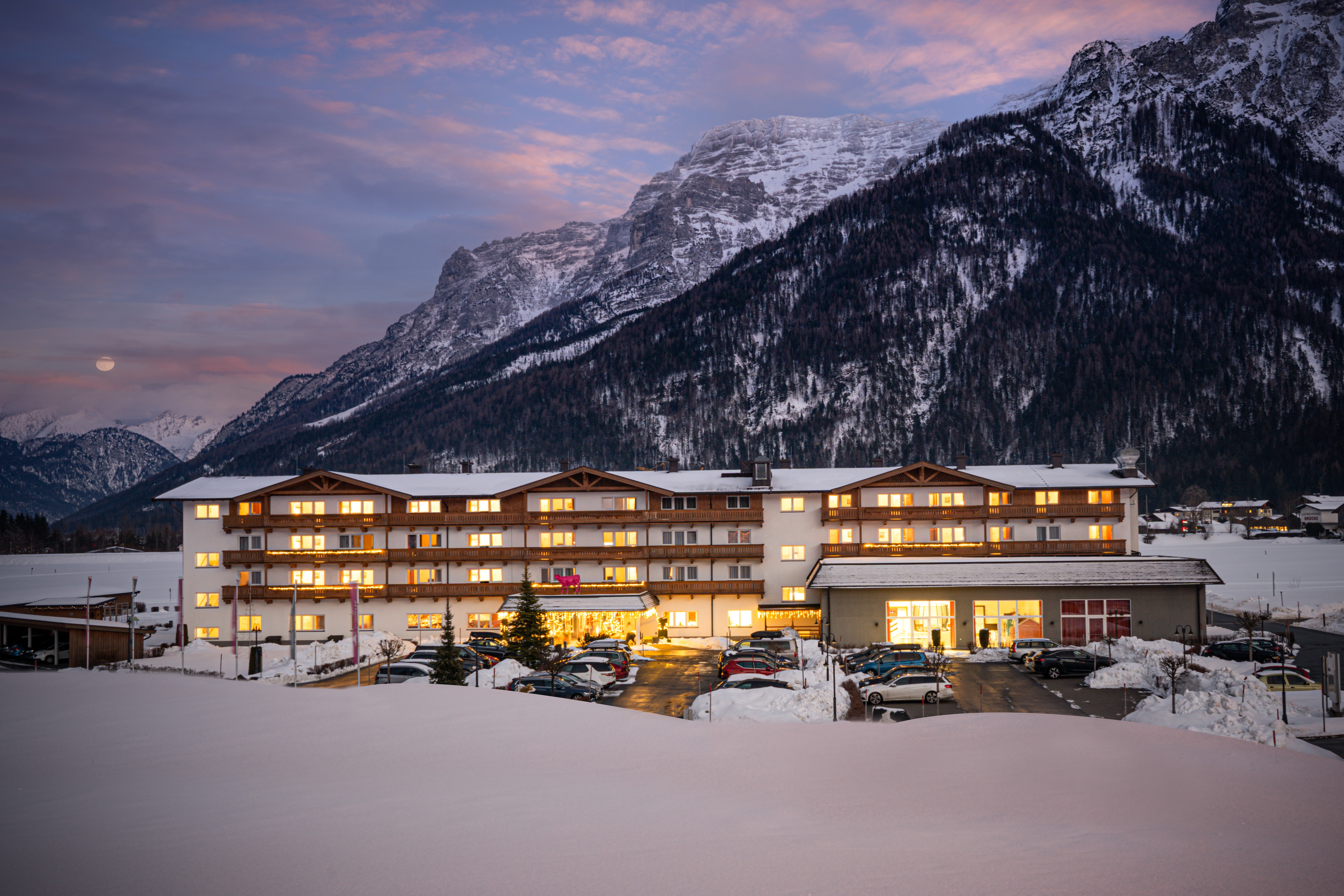 Exterior of KUHOTEL Steinplatte, Trademark Collection by Wyndham hotel in Waidring, Other than US/Canada