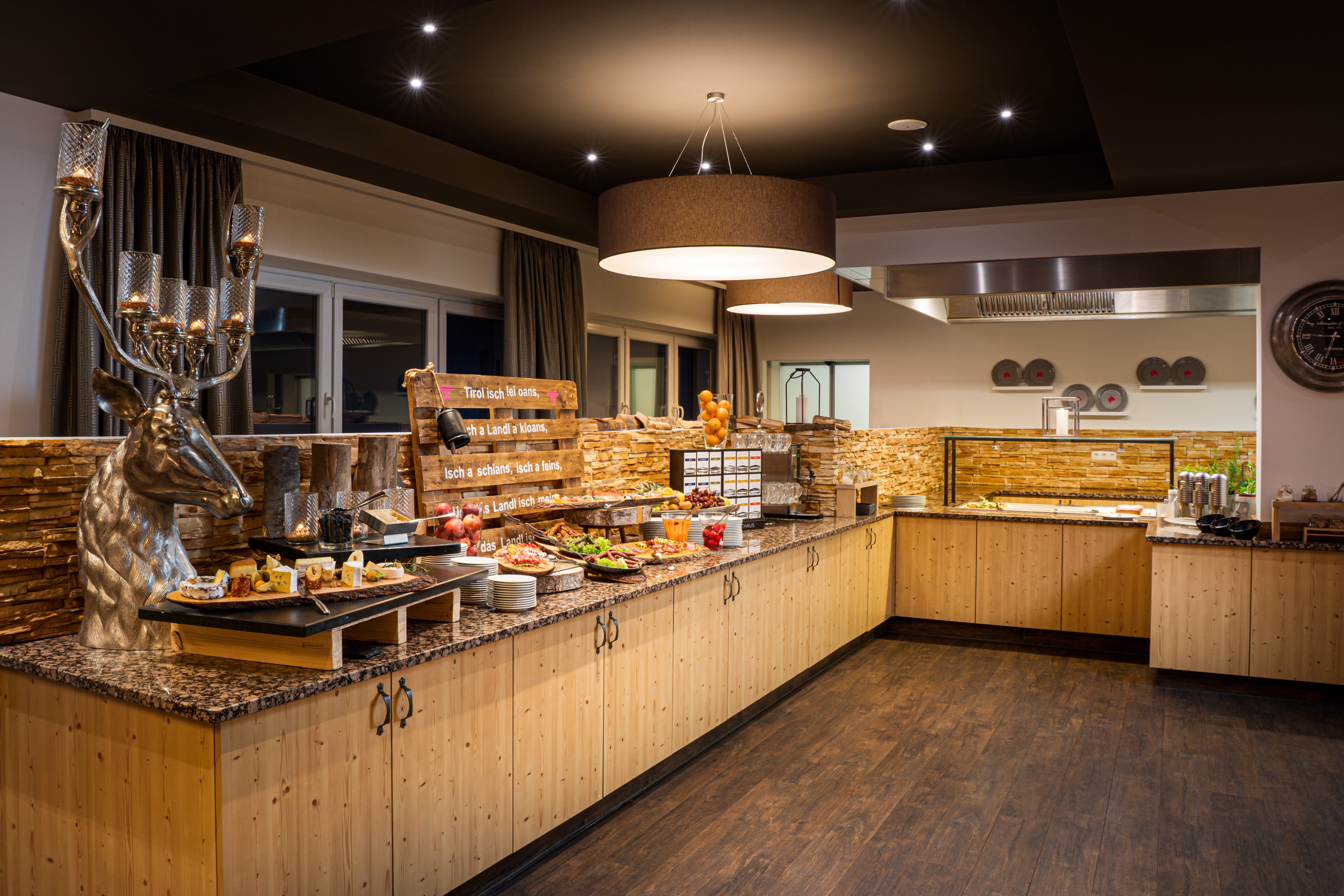KUHOTEL Steinplatte, Trademark Collection by Wyndham restaurant breakfast area close up in Waidring, Other than US/Canada