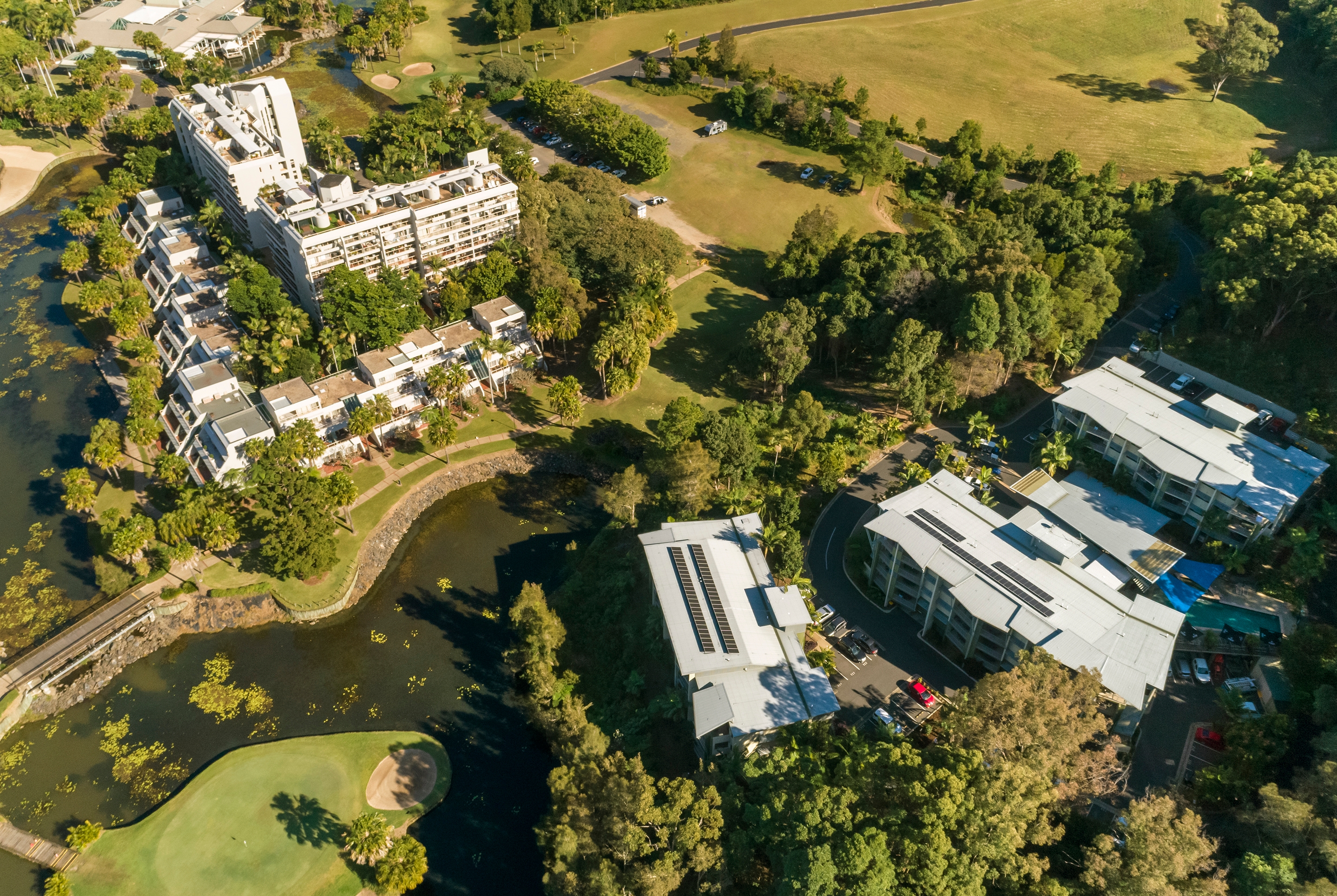 Aerial View of Club Wyndham Coffs Harbour, Trademark Collection by Wyndham hotel in Coffs Harbour, Other than US/Canada