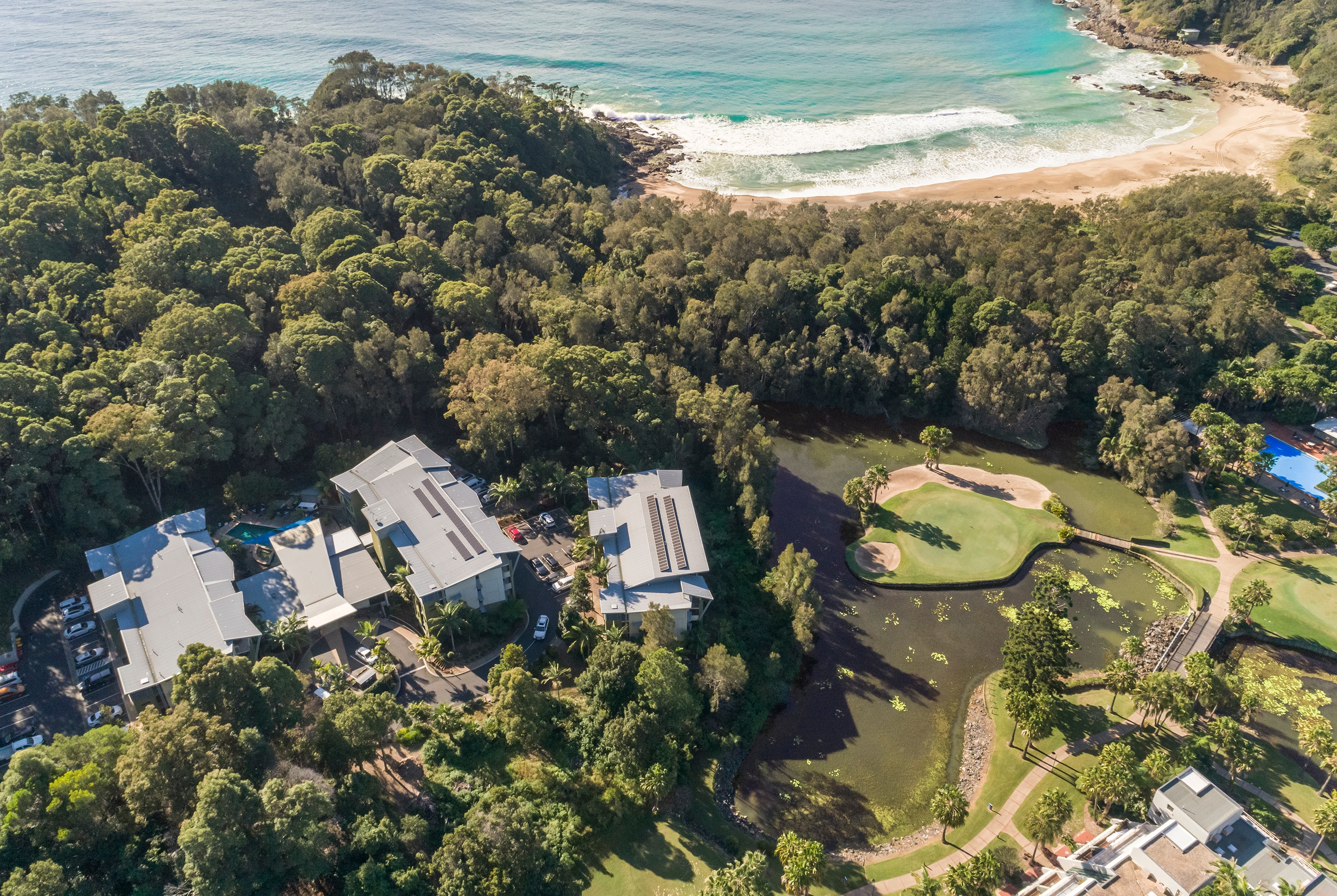Aerial View of Club Wyndham Coffs Harbour, Trademark Collection by Wyndham hotel in Coffs Harbour, Other than US/Canada