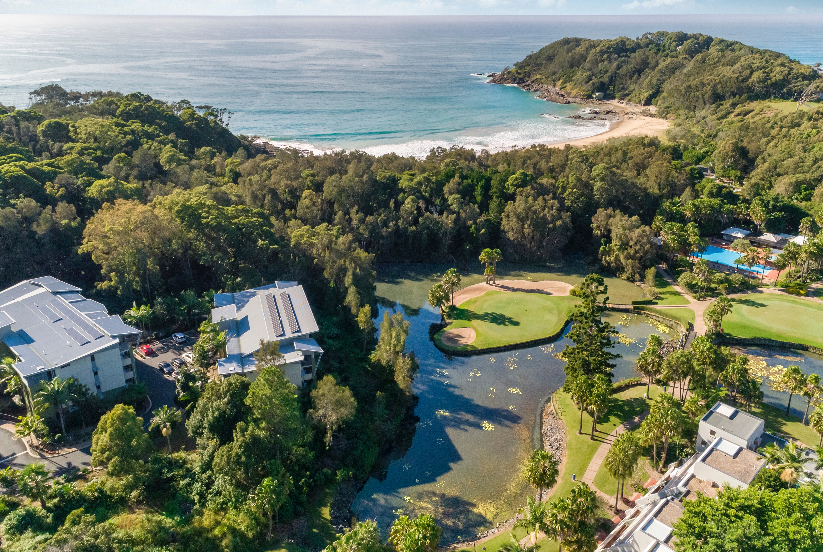 Aerial View of Club Wyndham Coffs Harbour, Trademark Collection by Wyndham hotel in Coffs Harbour, Other than US/Canada