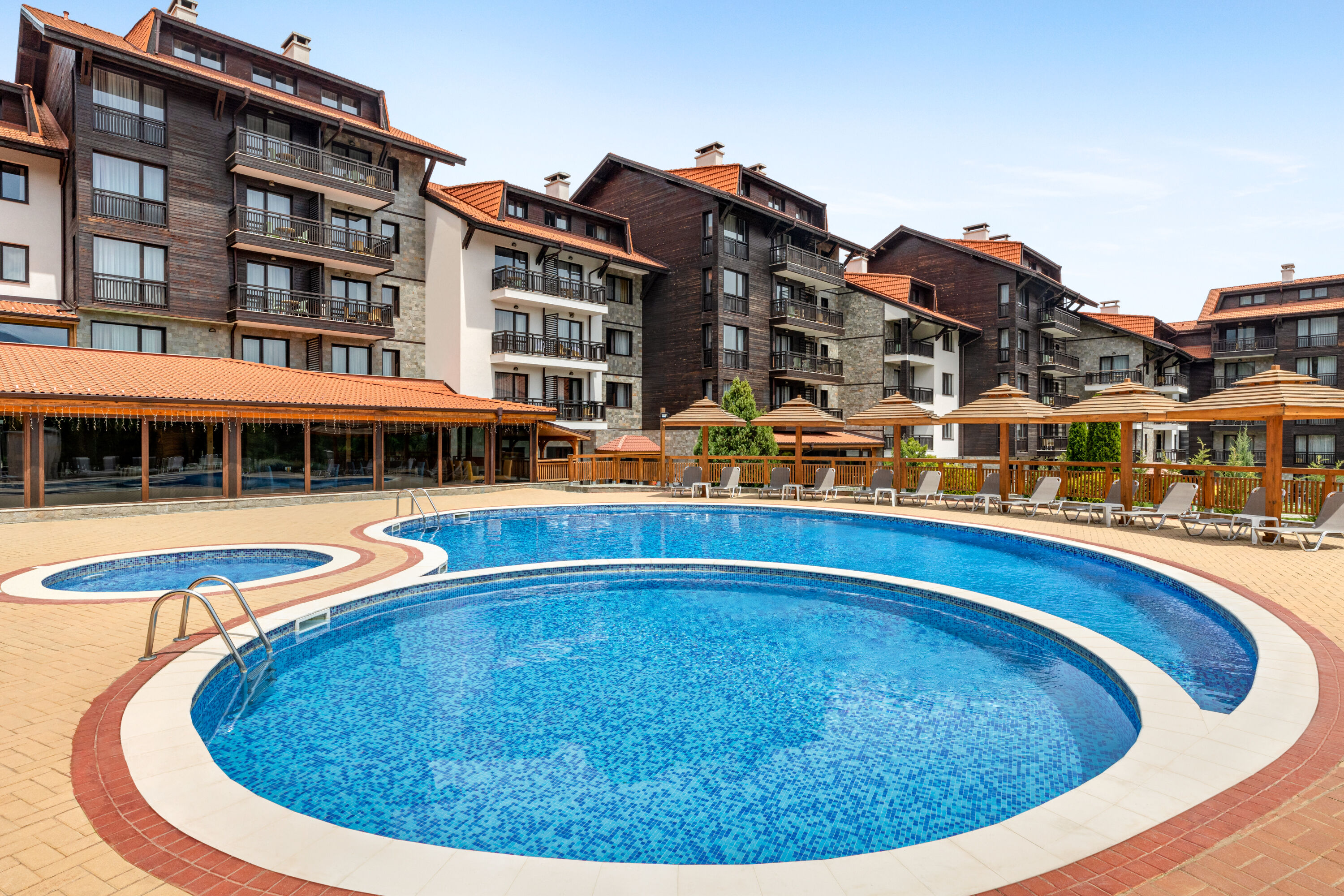 Family pool at the The Balkan Jewel Resort, Trademark Collection by Wyndham in Razlog, Other than US/Canada