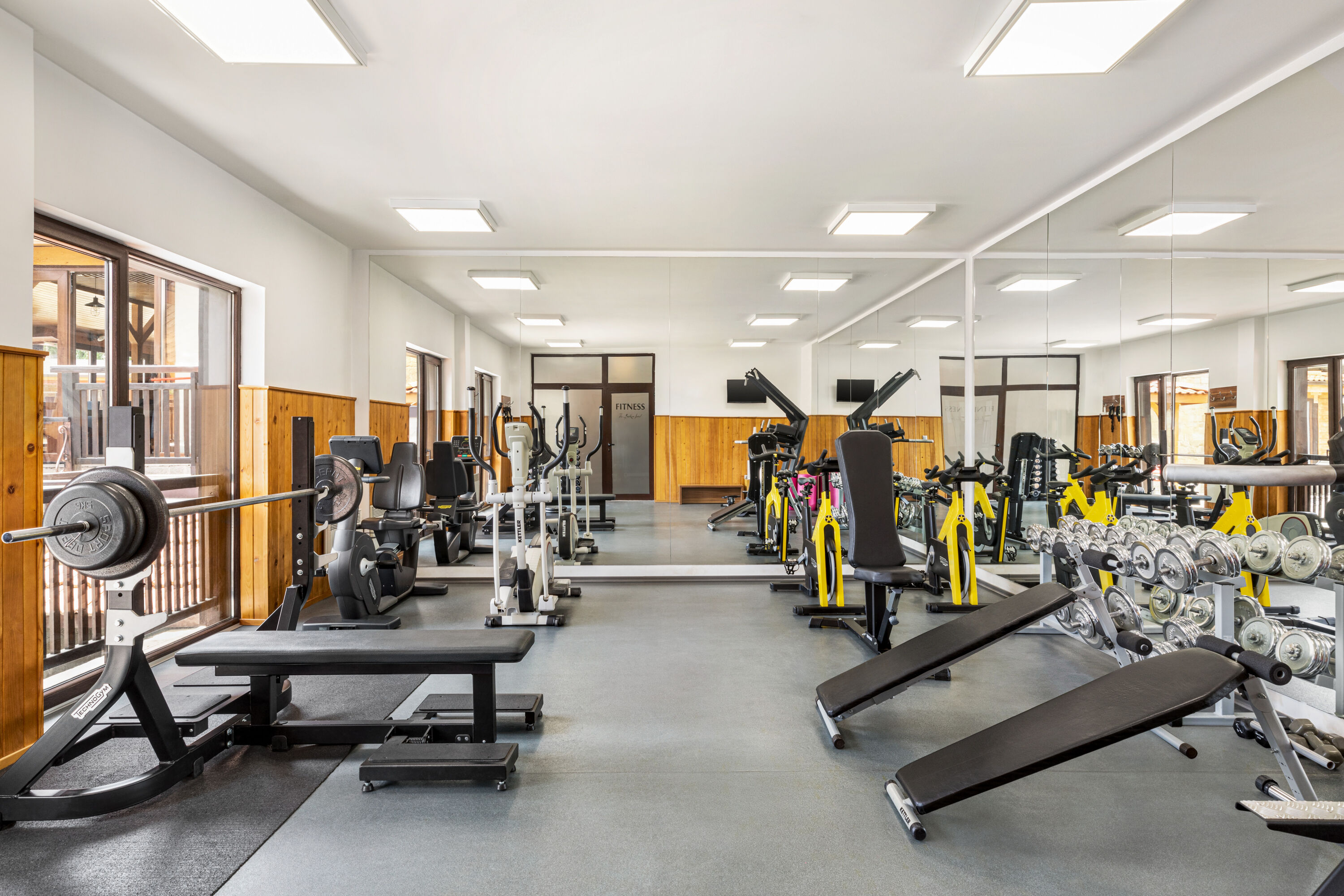 Fitness room at The Balkan Jewel Resort, Trademark Collection by Wyndham in Razlog, Other than US/Canada
