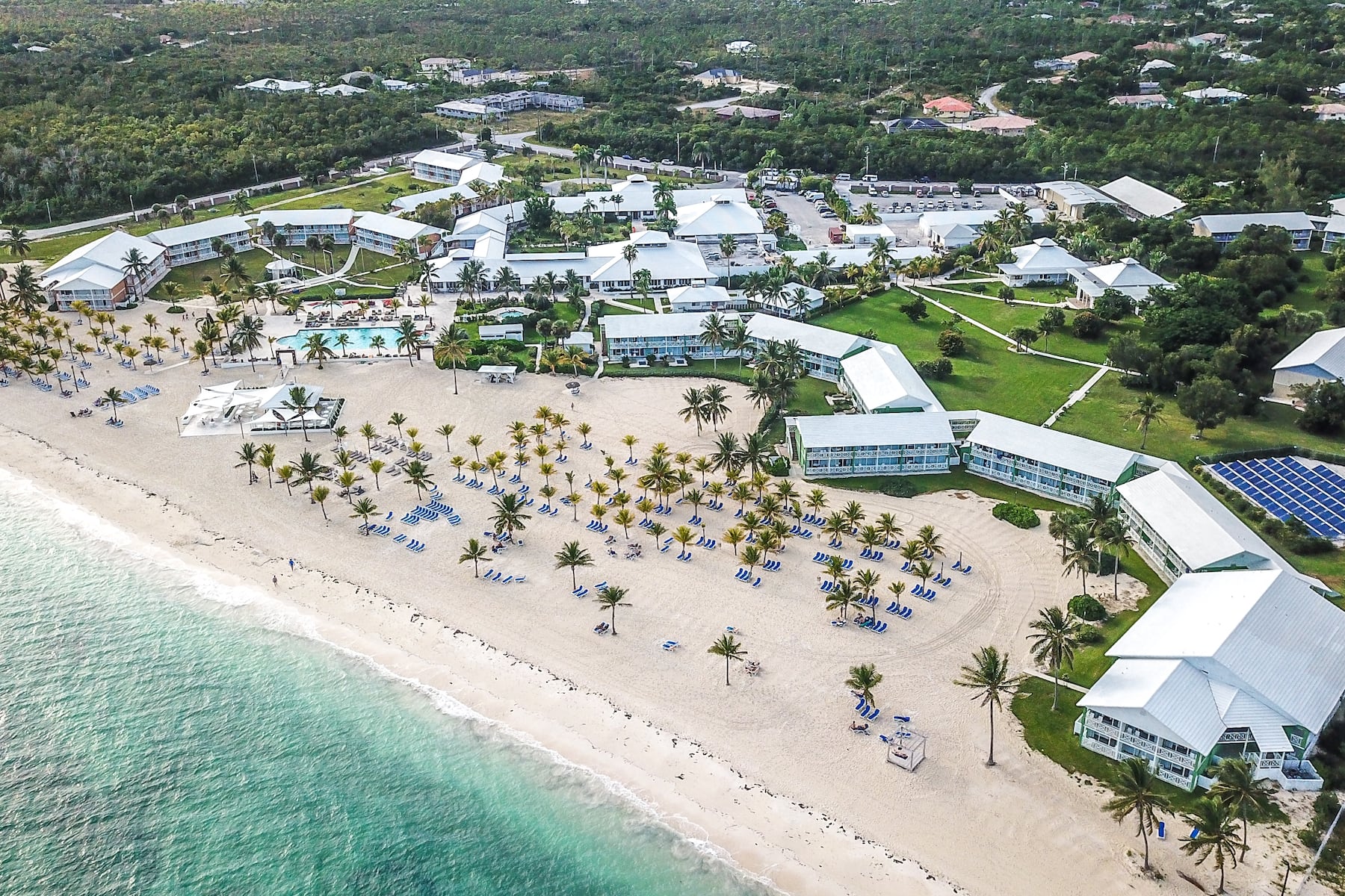 Exterior of Viva Fortuna Beach by Wyndham, A Trademark All Inclusive hotel in Freeport, Other than US/Canada