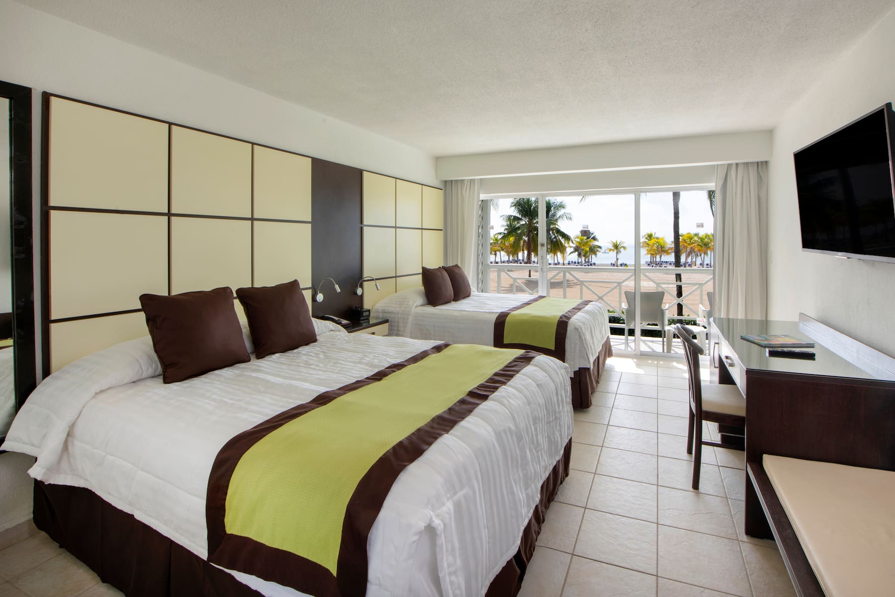 Guest room at the Viva Fortuna Beach by Wyndham, A Trademark All Inclusive in Freeport, Other than US/Canada