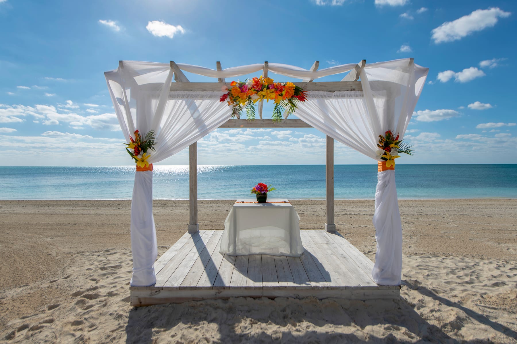 Viva Fortuna Beach by Wyndham, A Trademark All Inclusive ballroom wedding in Freeport, Other than US/Canada
