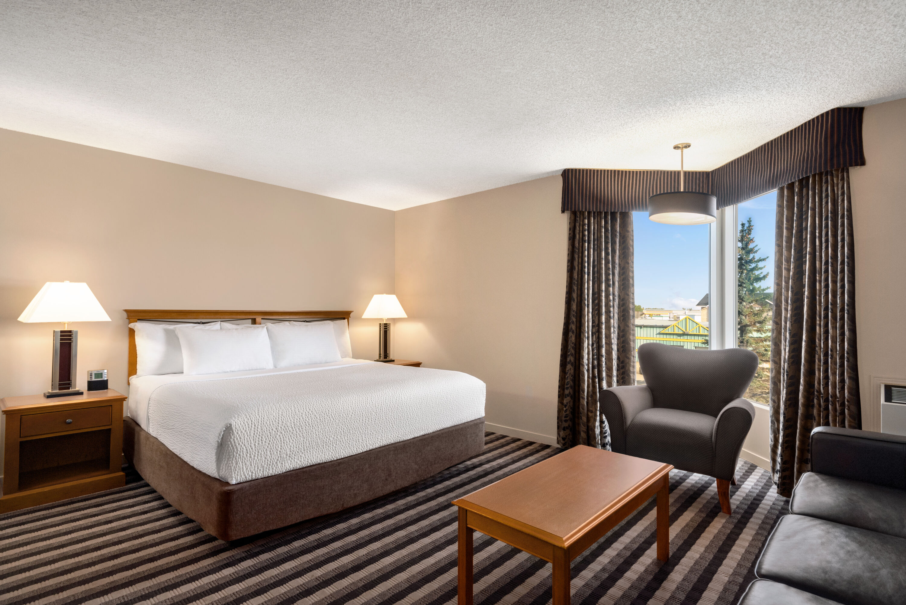 Guest room at the Royal Hotel West Edmonton, Trademark Collection by Wyndham in Edmonton, Alberta