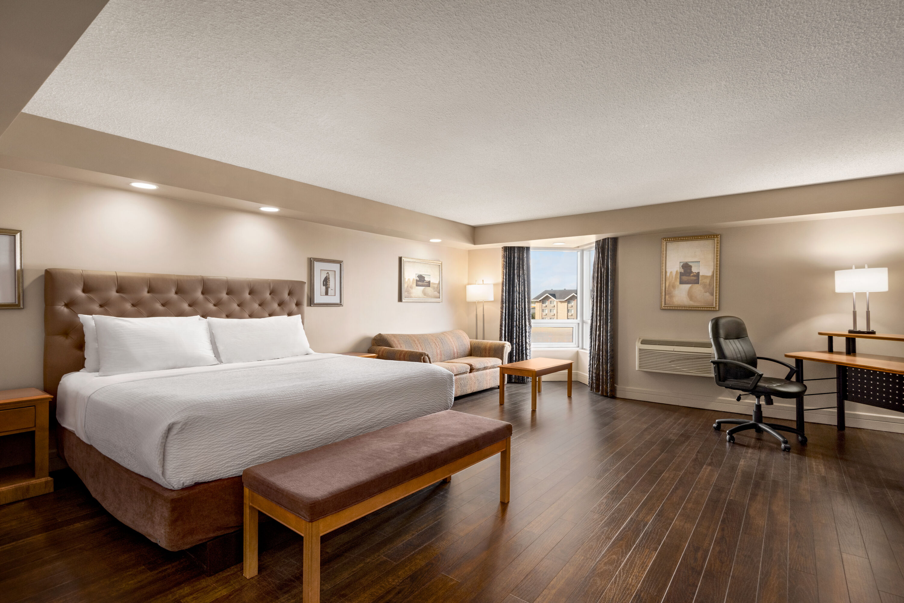 Guest room at the Royal Hotel West Edmonton, Trademark Collection by Wyndham in Edmonton, Alberta