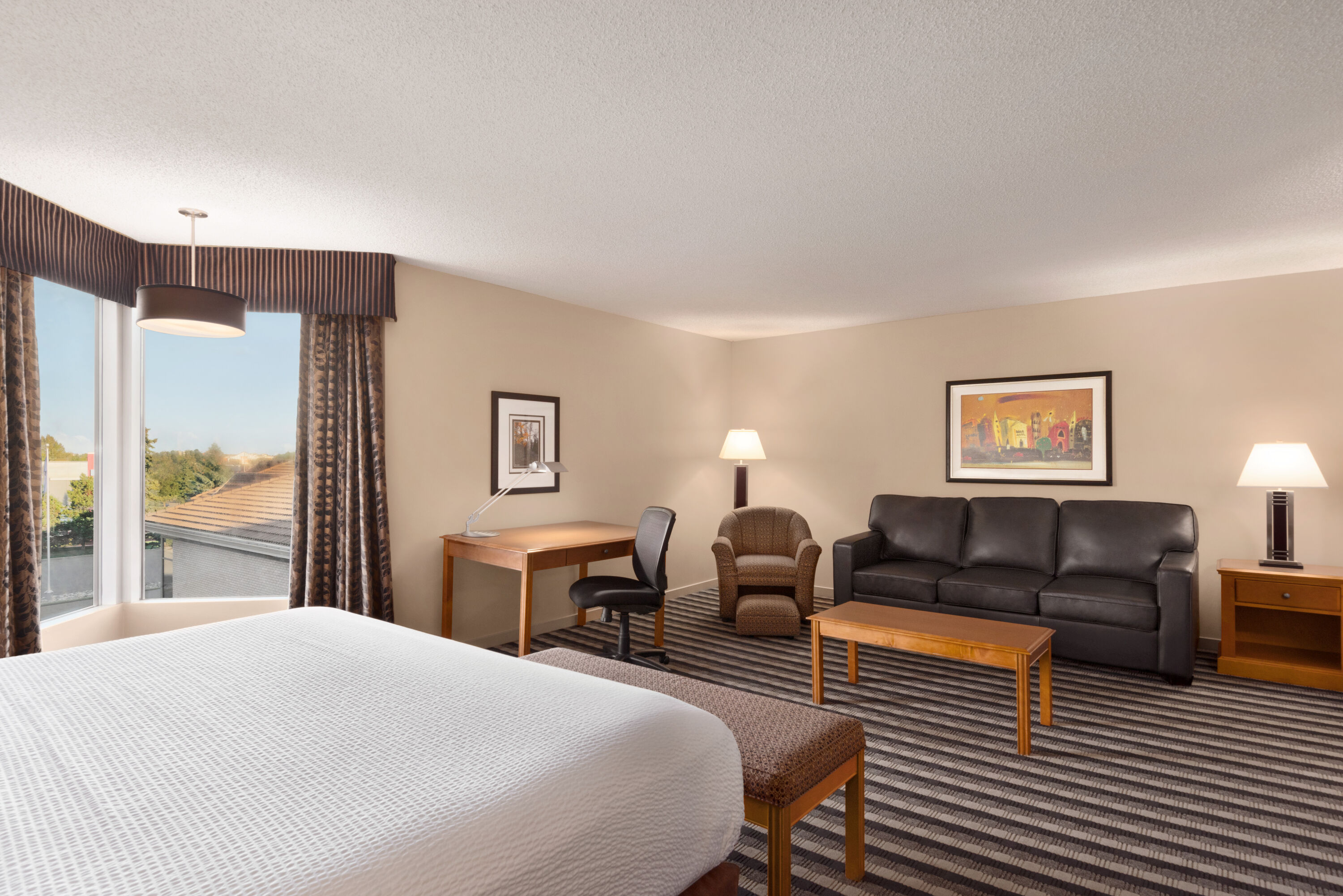 Guest room at the Royal Hotel West Edmonton, Trademark Collection by Wyndham in Edmonton, Alberta