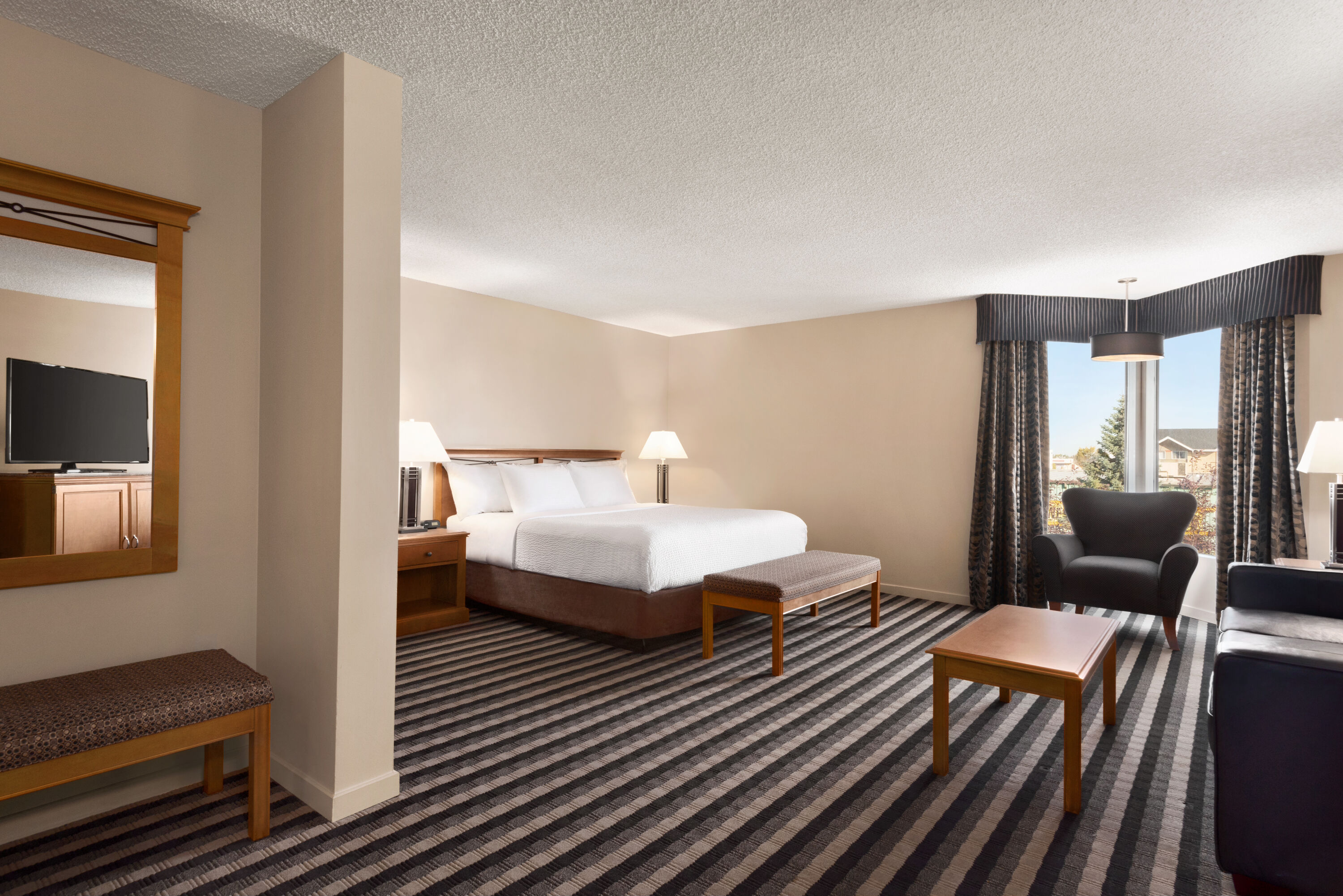 Guest room at the Royal Hotel West Edmonton, Trademark Collection by Wyndham in Edmonton, Alberta