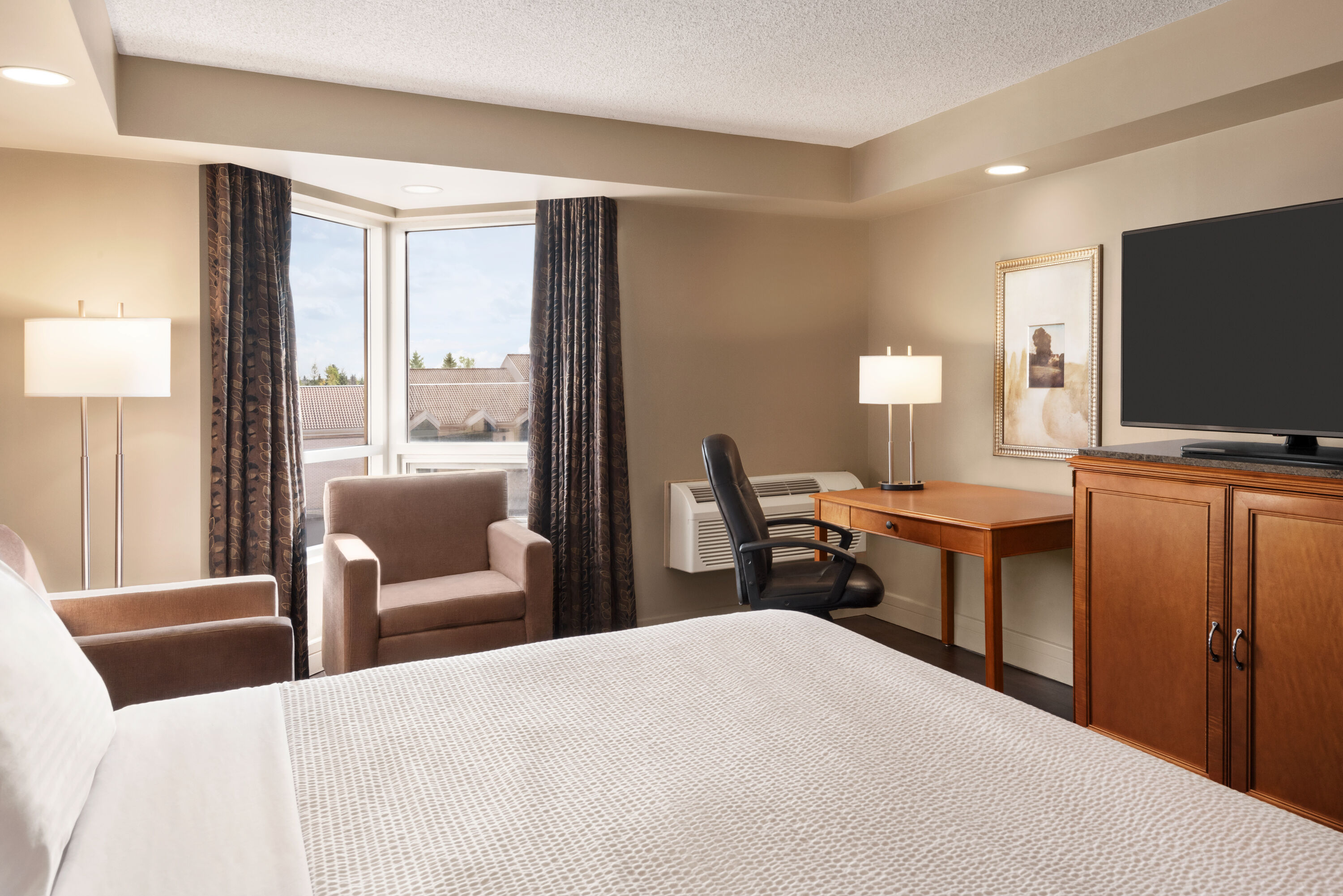Guest room at the Royal Hotel West Edmonton, Trademark Collection by Wyndham in Edmonton, Alberta
