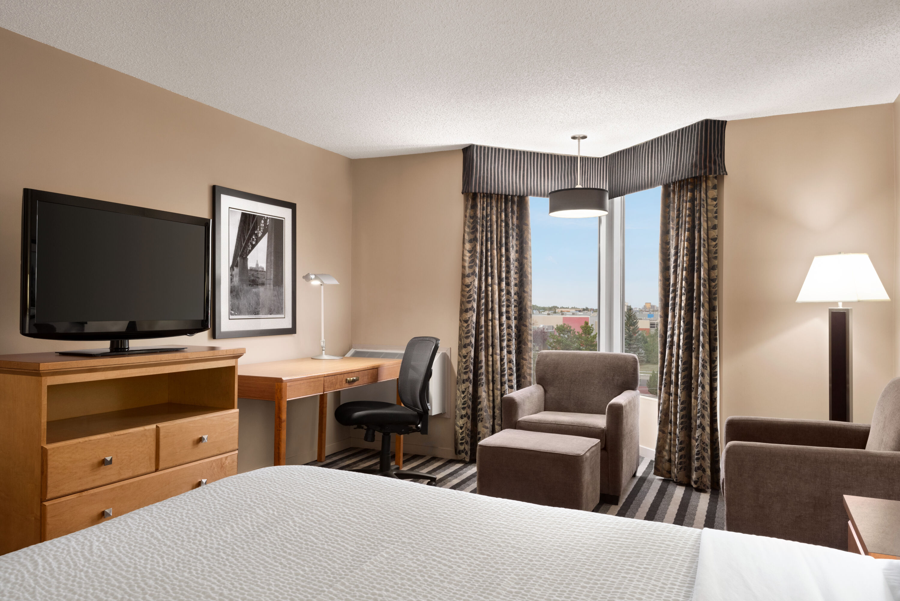 Guest room at the Royal Hotel West Edmonton, Trademark Collection by Wyndham in Edmonton, Alberta