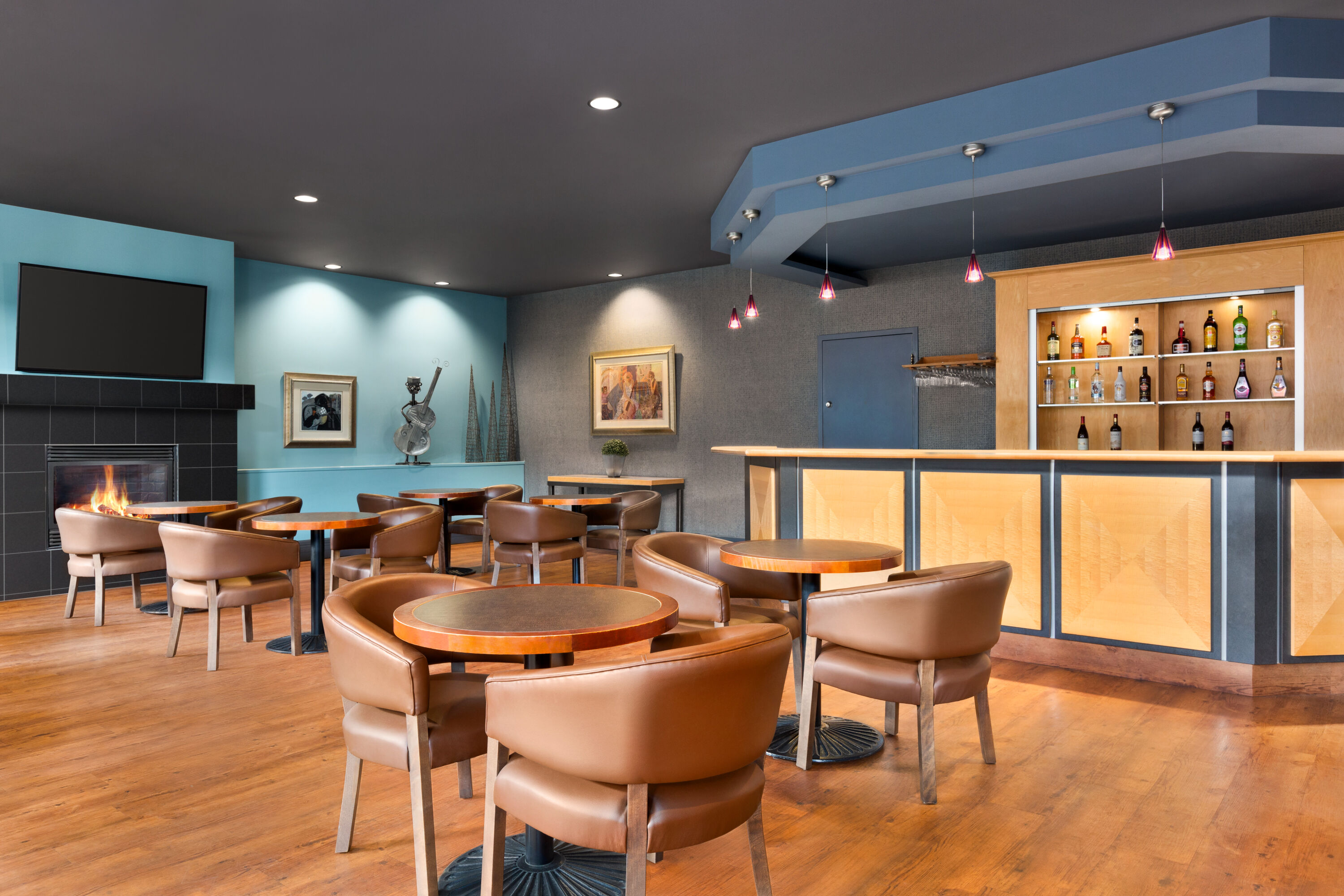 Bar at Royal Hotel Edmonton Airport Trademark Collection by Wyndham in Leduc, Alberta