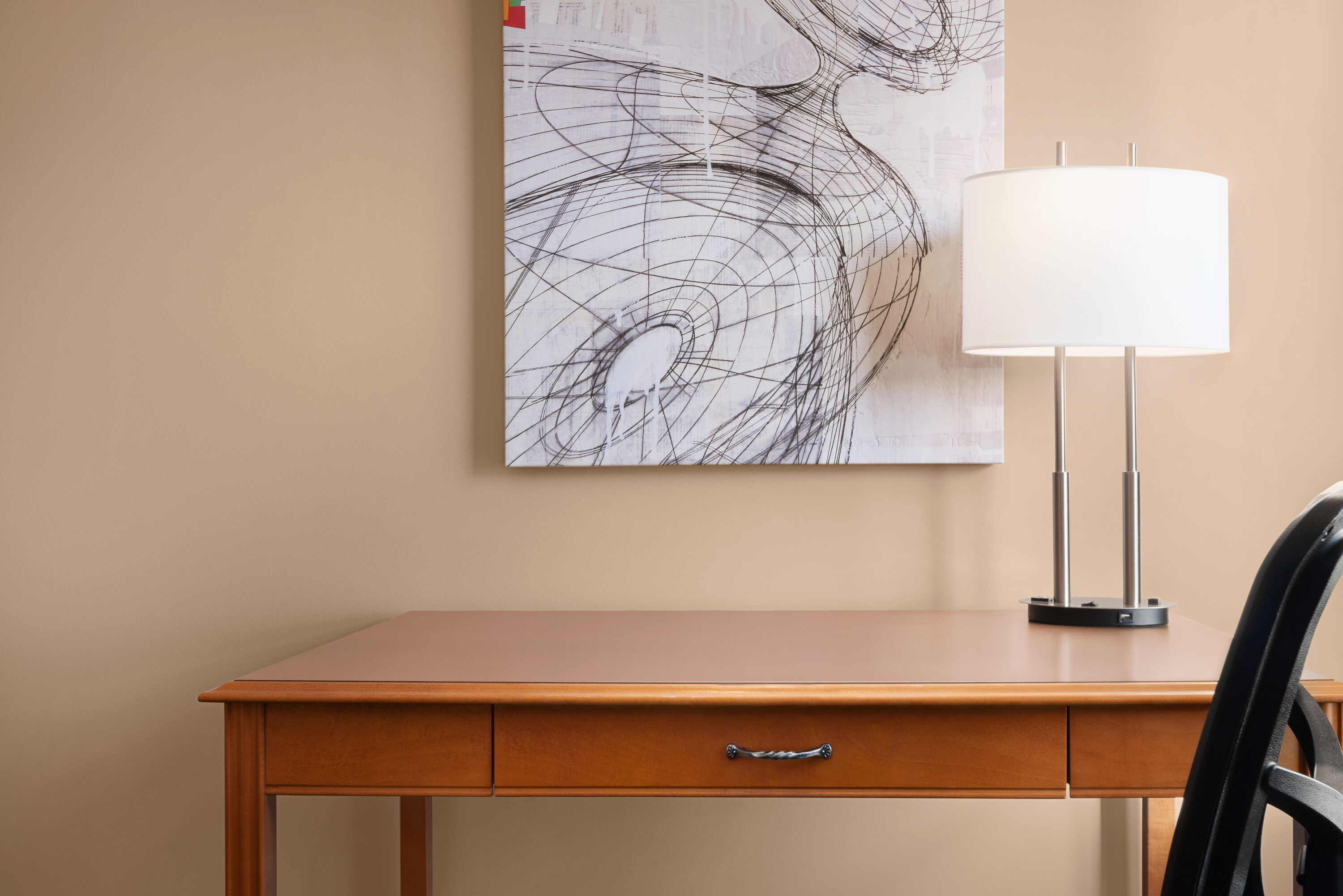 Guest room at the Royal Hotel Edmonton Airport Trademark Collection by Wyndham in Leduc, Alberta