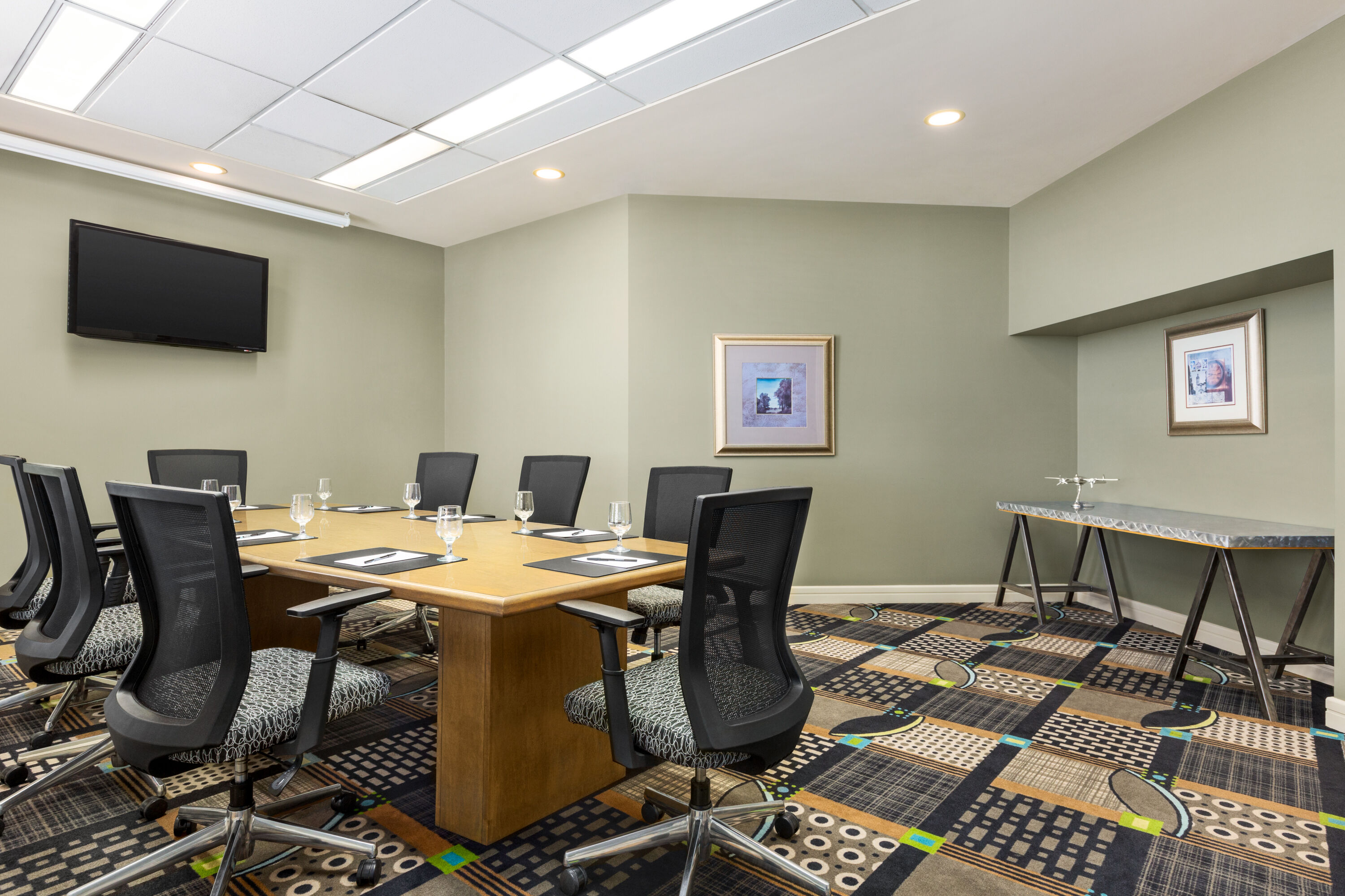 Meeting room at Royal Hotel Edmonton Airport Trademark Collection by Wyndham in Leduc, Alberta