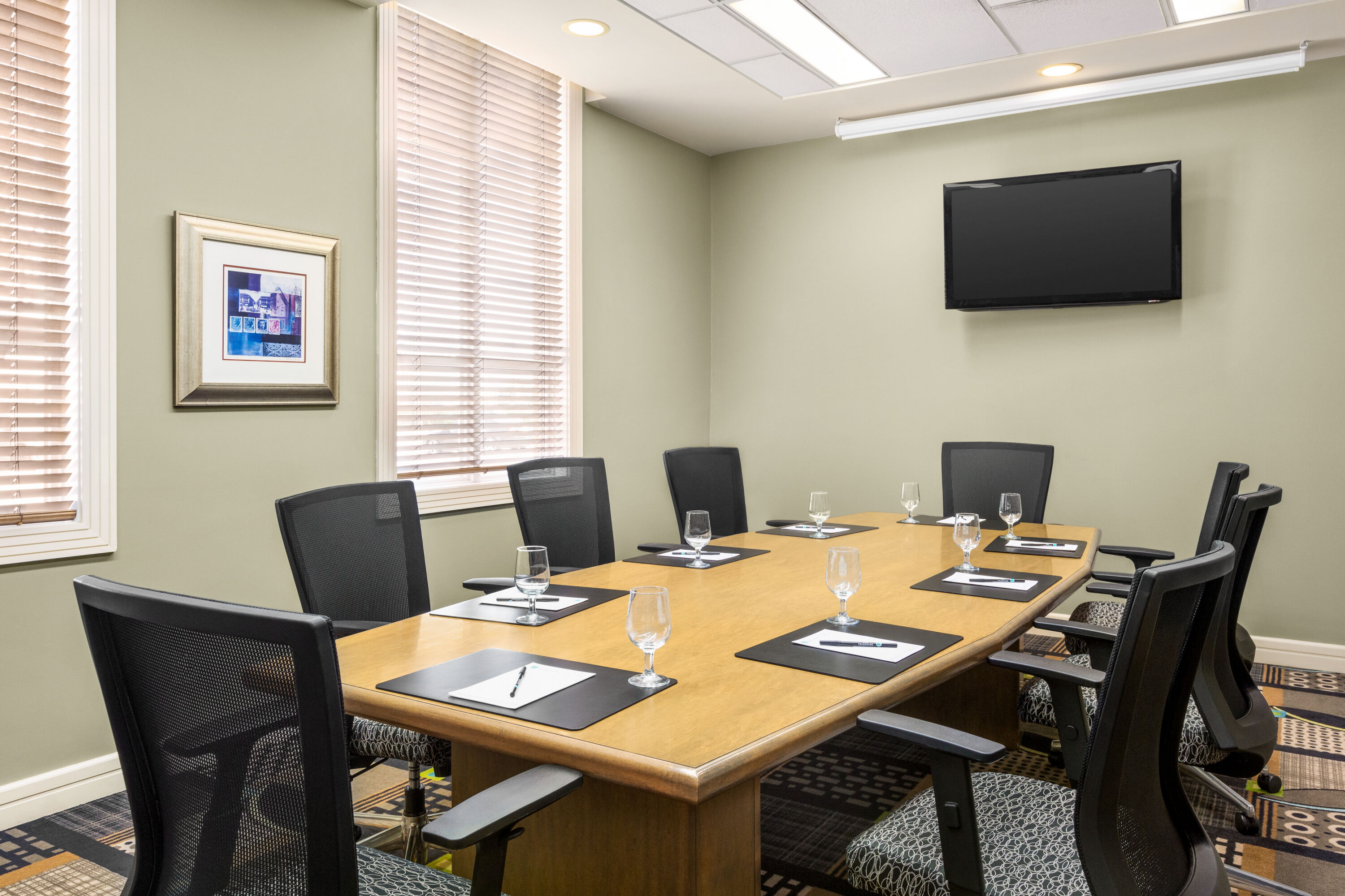 Meeting room at Royal Hotel Edmonton Airport Trademark Collection by Wyndham in Leduc, Alberta