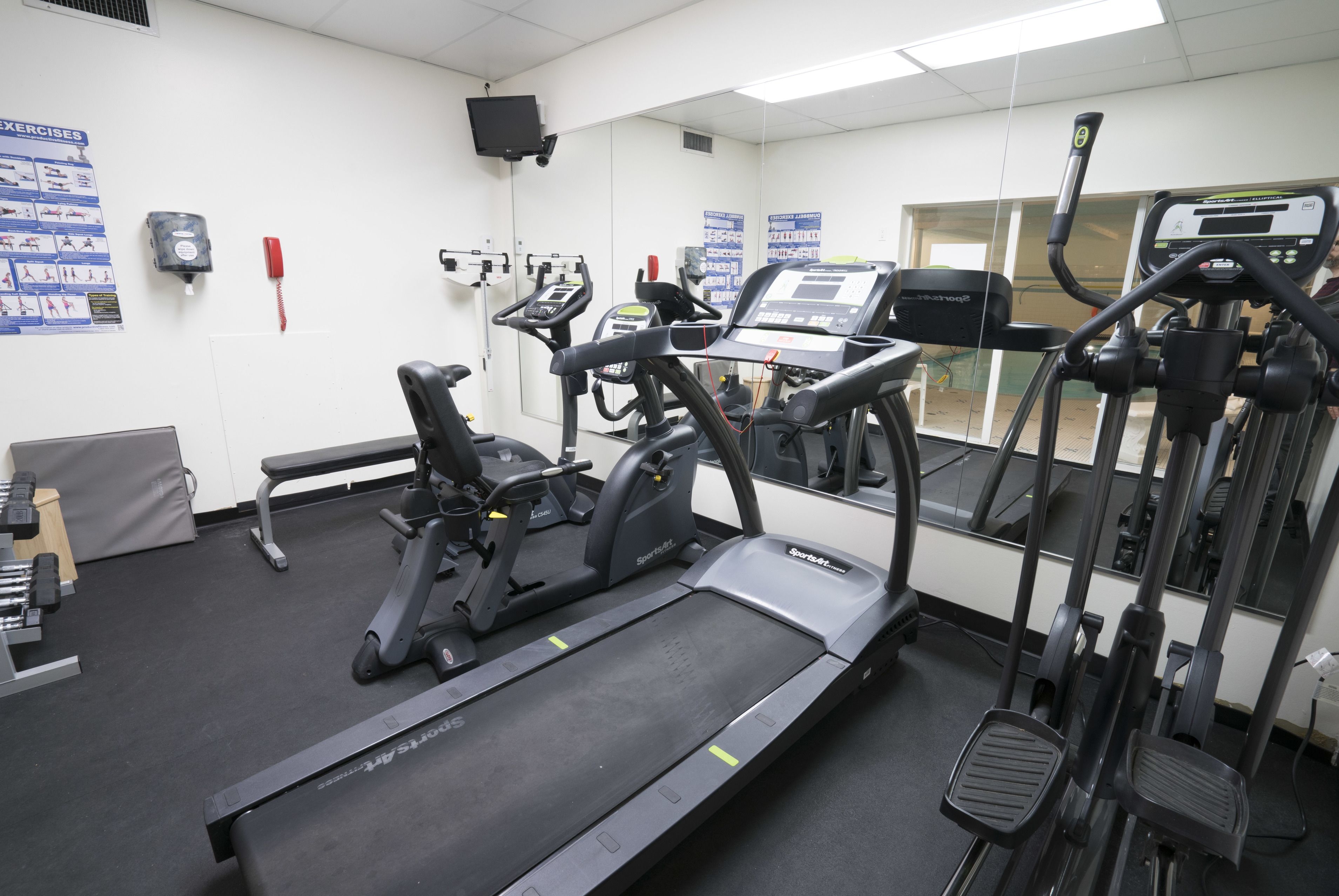 Fitness room at Royal Scot Hotel & Suites, Trademark Collection by Wyndham in Victoria, British Columbia