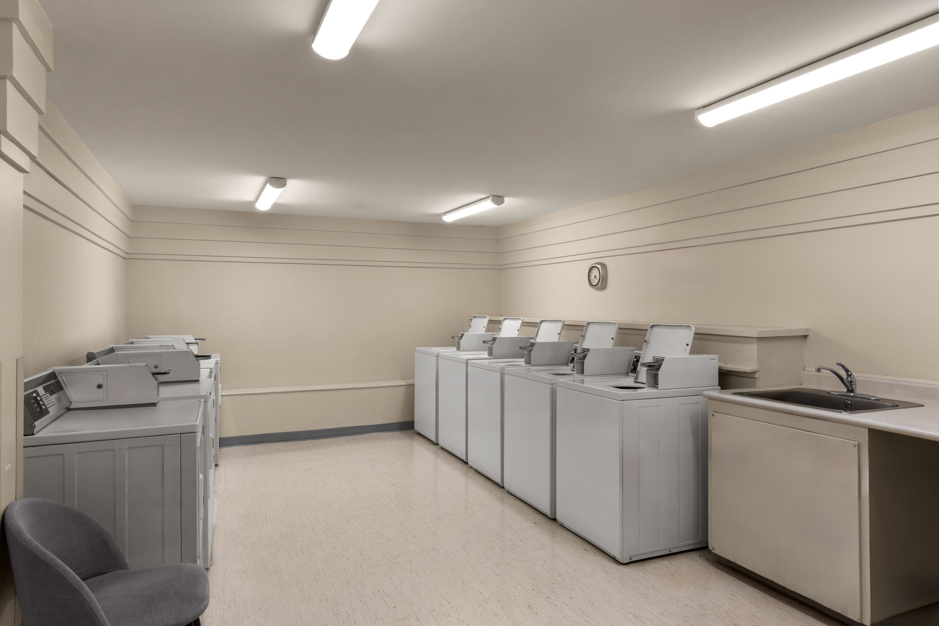 Laundry facilities at Royal Scot Hotel & Suites, Trademark Collection by Wyndham in Victoria, British Columbia