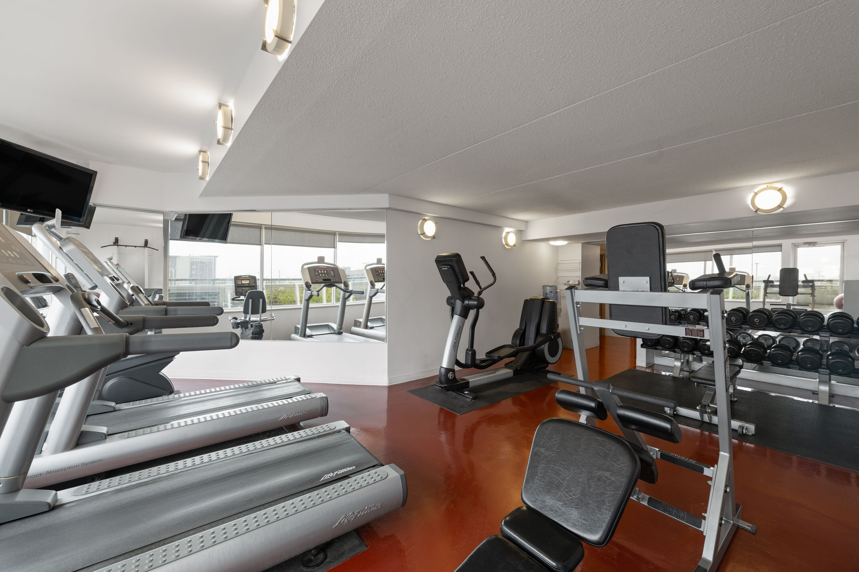 Fitness room at Lakeview Signature, Trademark Collection by Wyndham in Winnipeg, Manitoba
