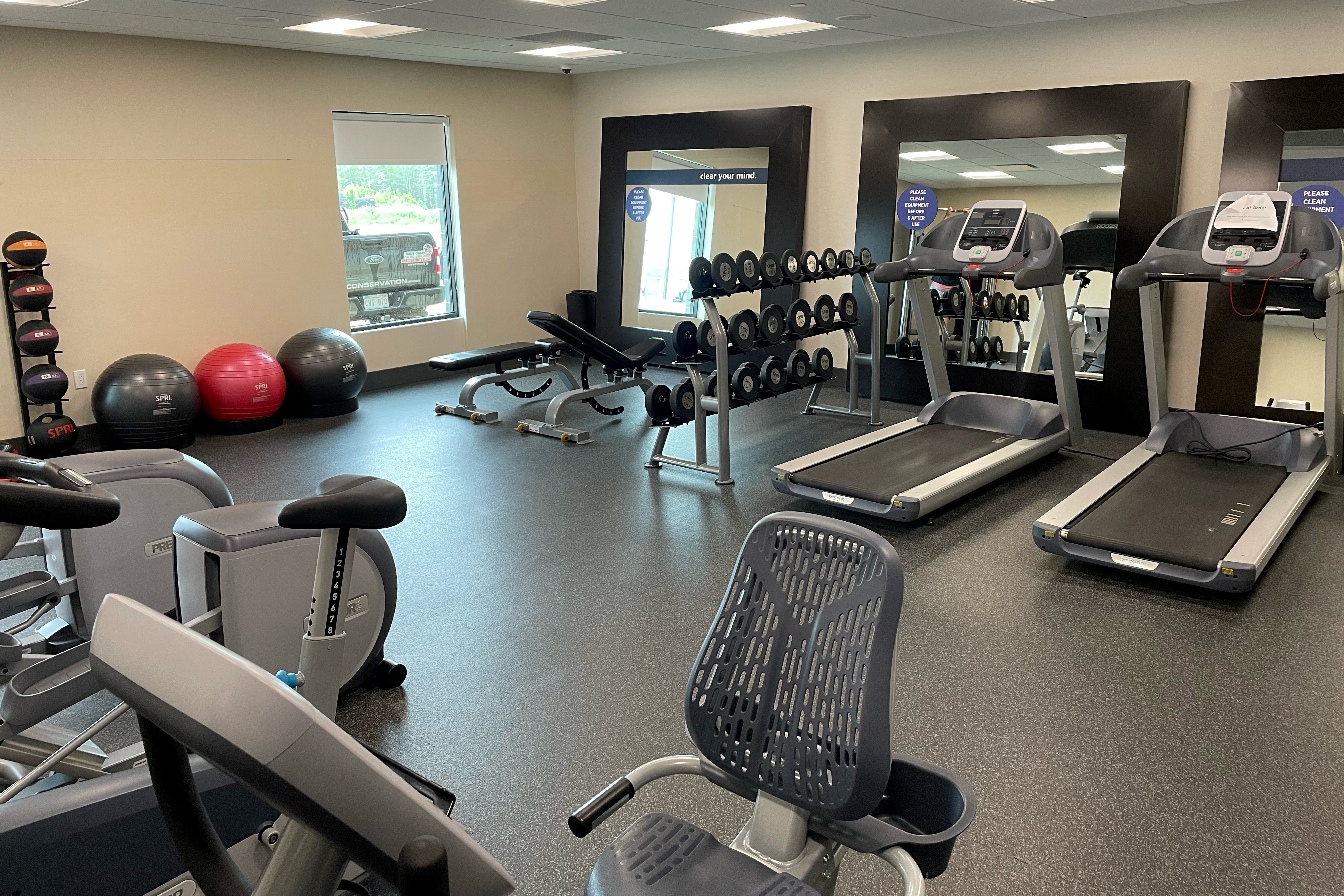 Fitness room at Chateau Fredericton, Trademark Collection by Wyndham in Fredericton, New Brunswick