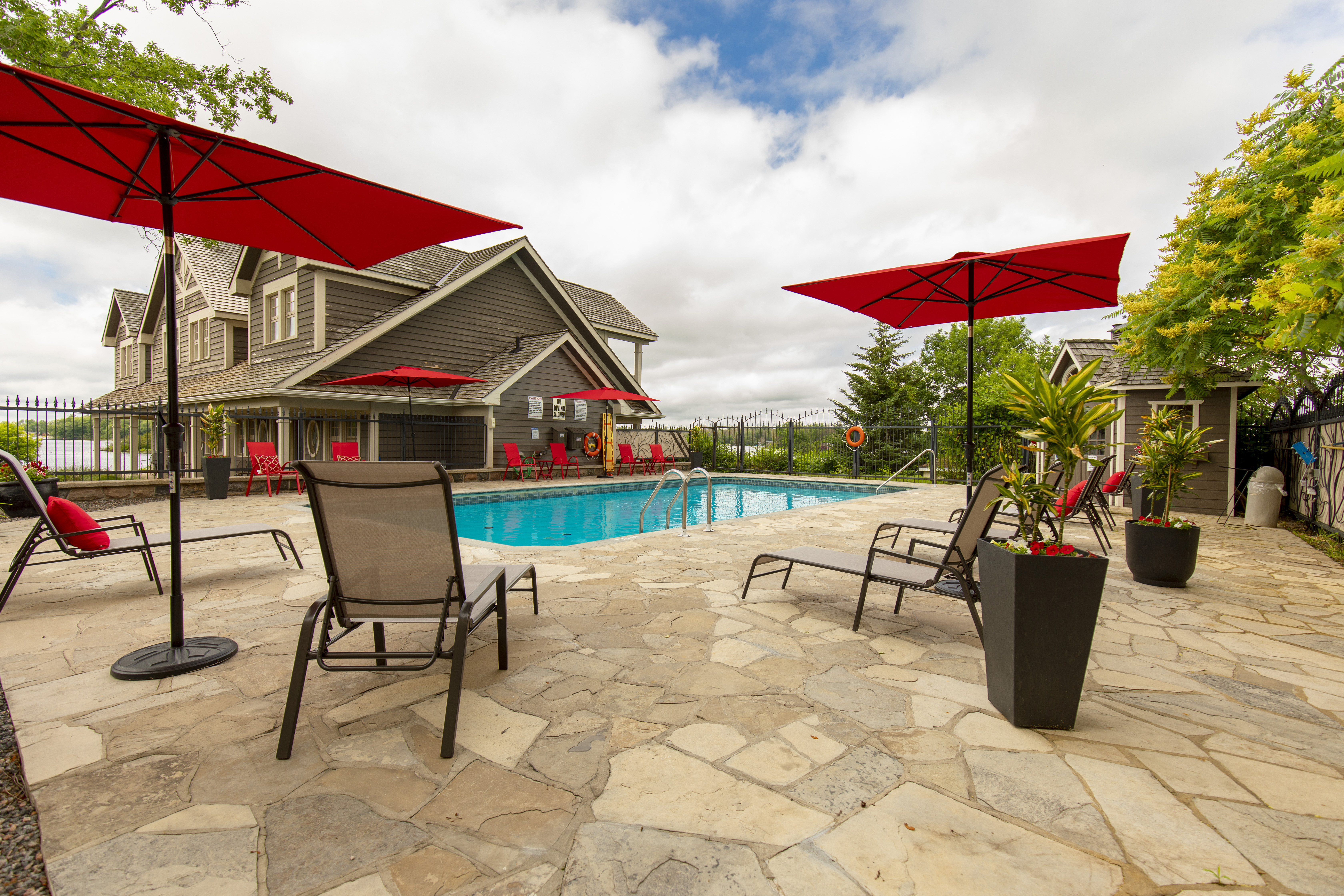 Pool at the Rawley Resort, Spa & Marina, Trademark Collection by Wyndham in Port Severn, Ontario