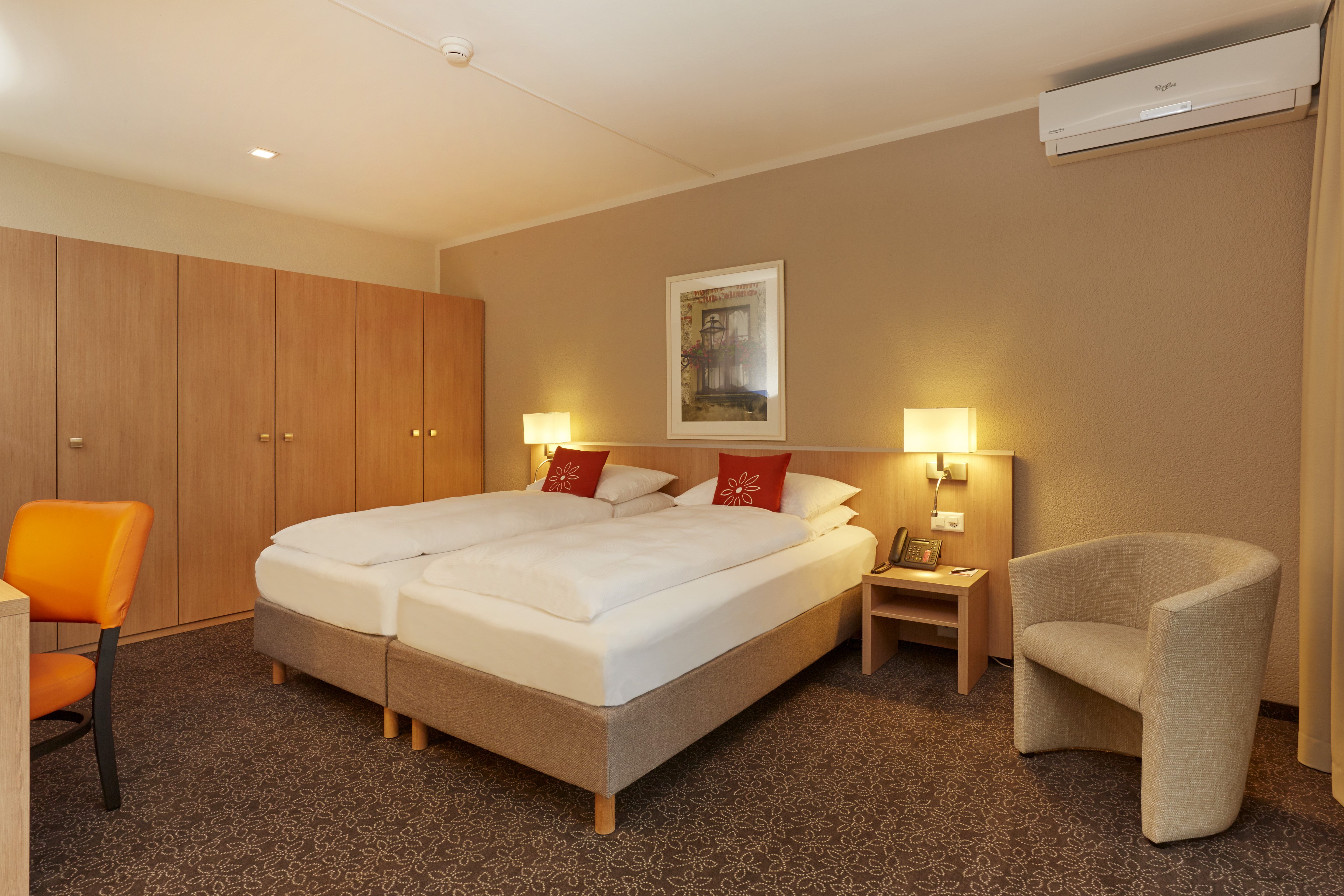 Guest room at the H4 Hotel Arcadia Locarno in Locarno, Other than US/Canada