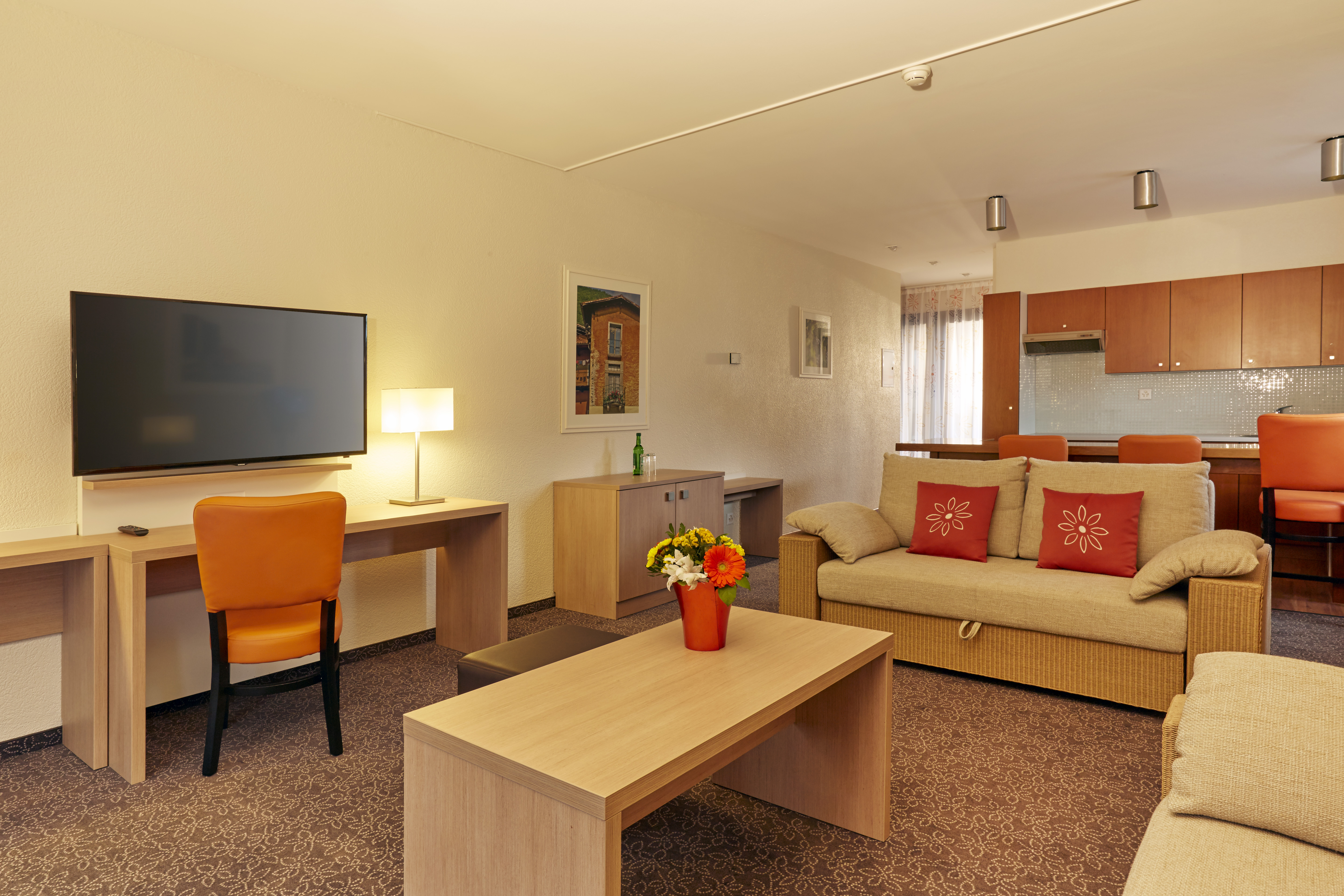 Guest room at the H4 Hotel Arcadia Locarno in Locarno, Other than US/Canada