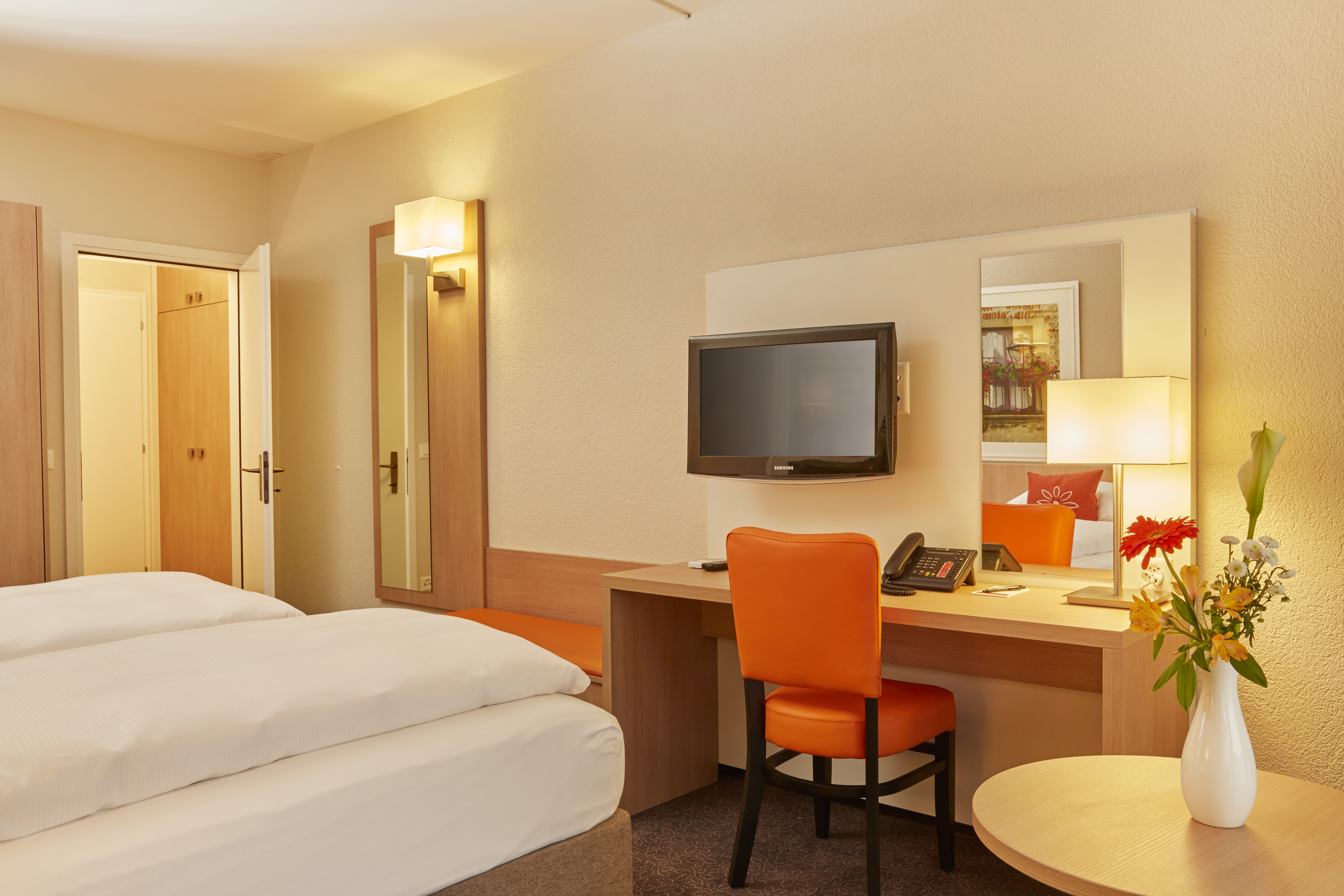 Guest room at the H4 Hotel Arcadia Locarno in Locarno, Other than US/Canada