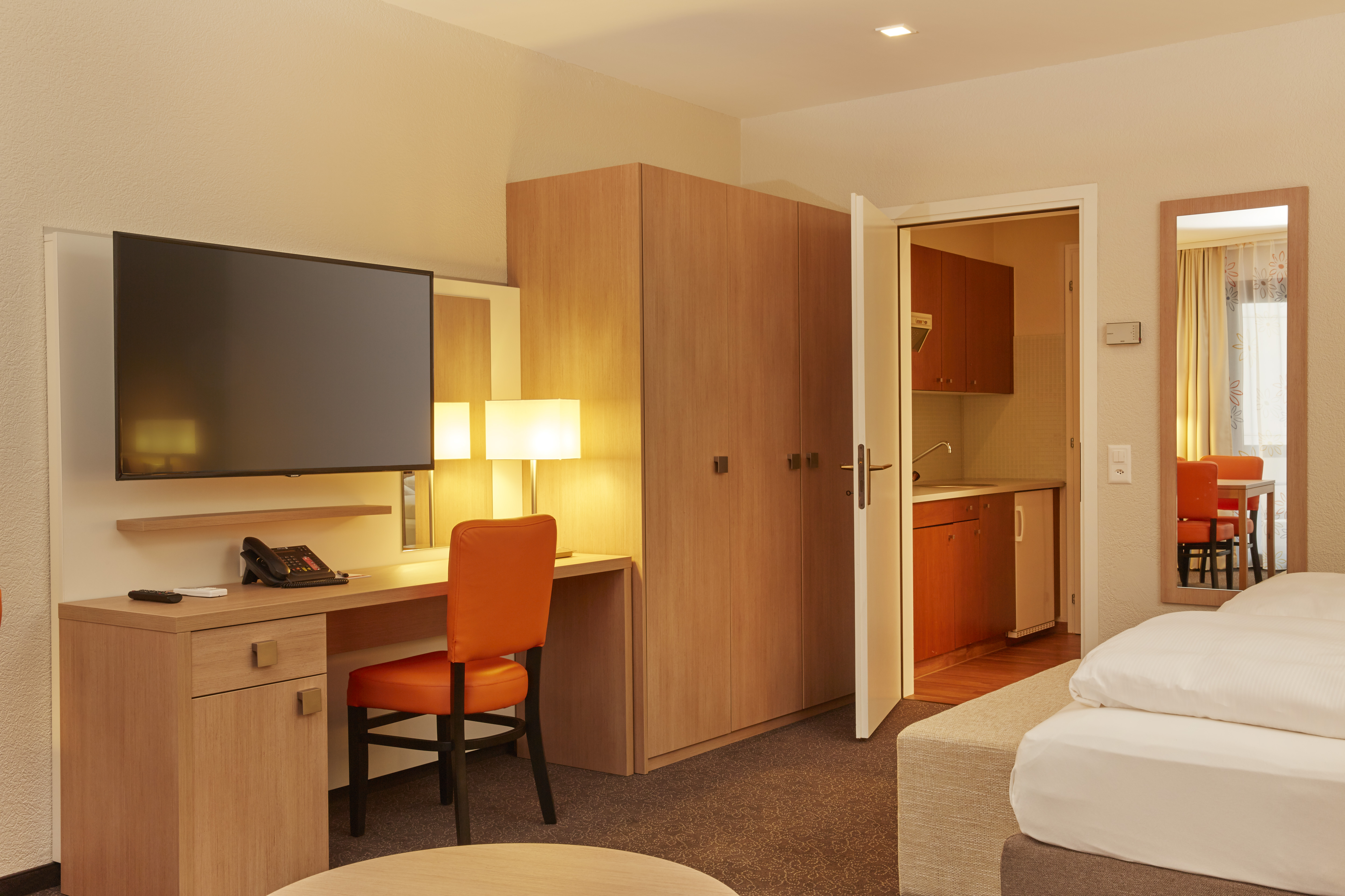 Guest room at the H4 Hotel Arcadia Locarno in Locarno, Other than US/Canada