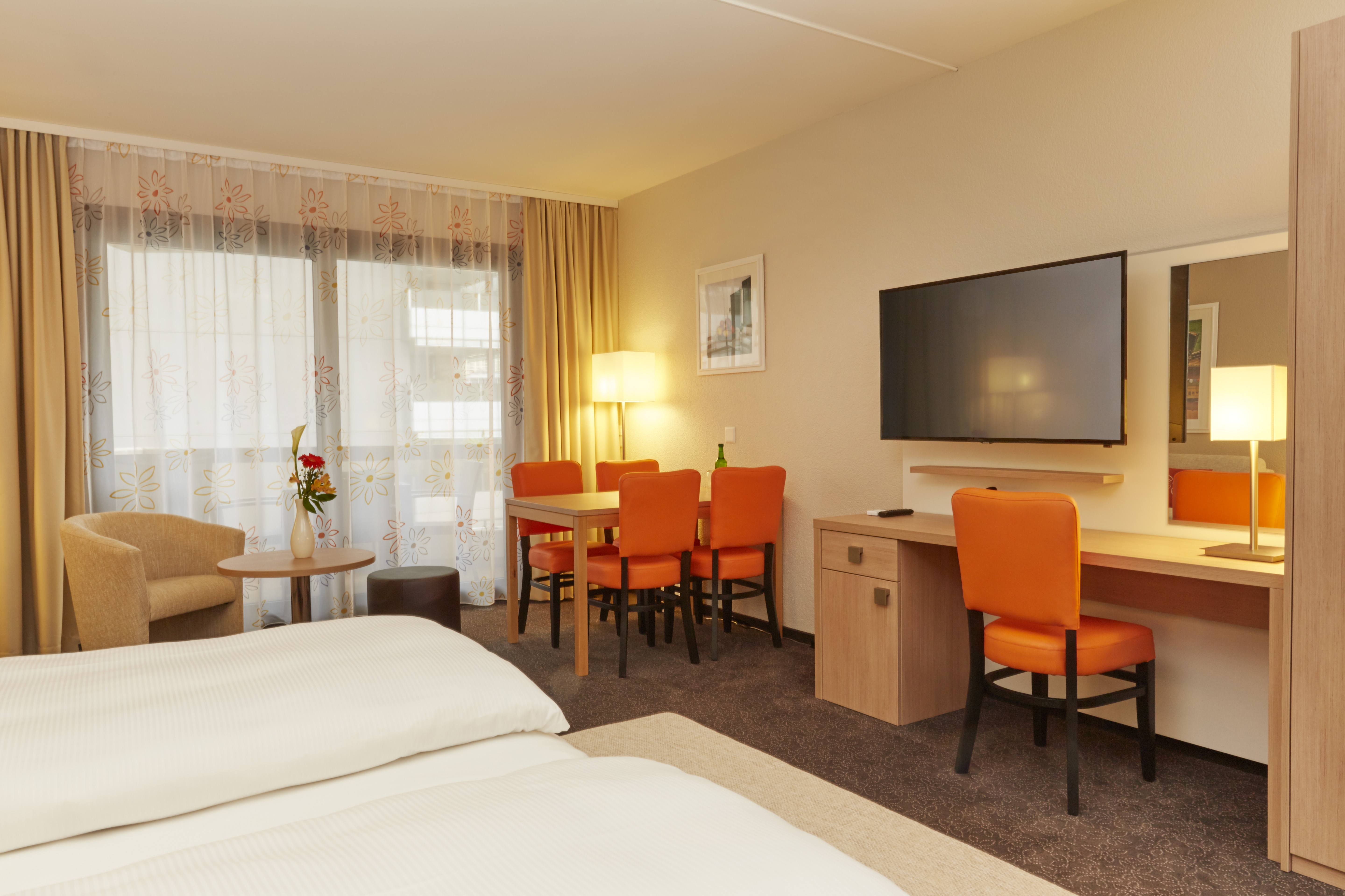 Guest room at the H4 Hotel Arcadia Locarno in Locarno, Other than US/Canada