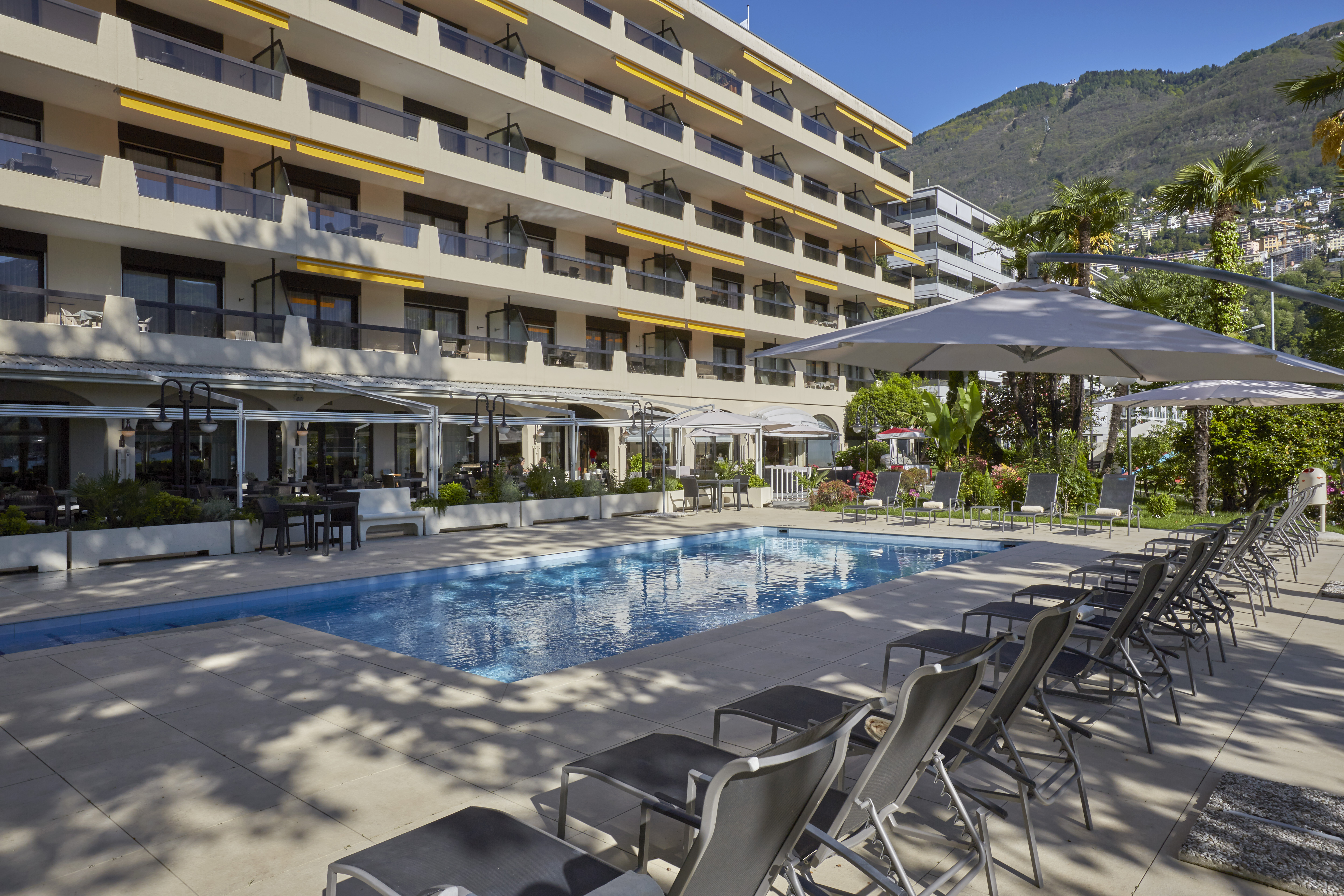 Pool at the H4 Hotel Arcadia Locarno in Locarno, Other than US/Canada