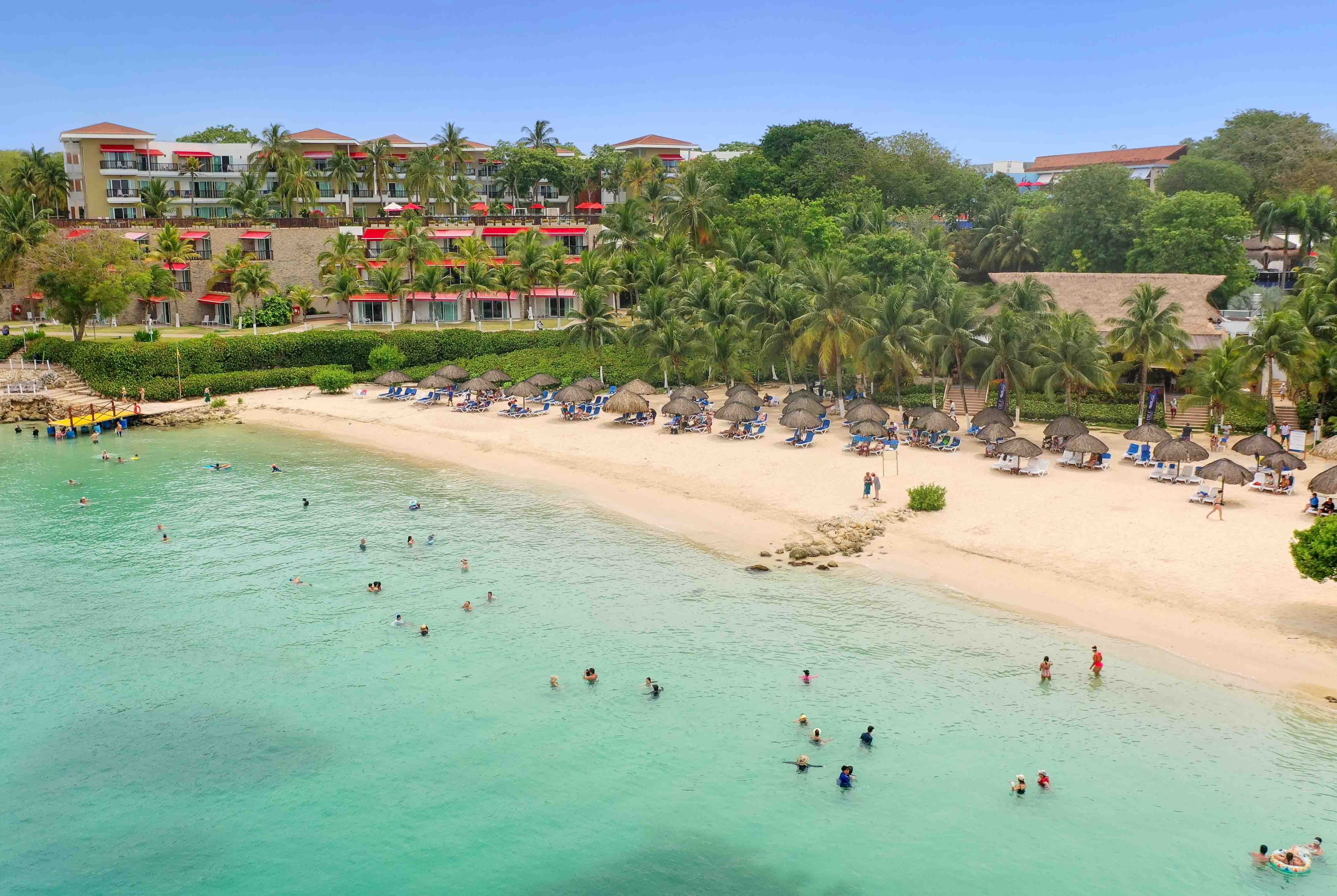 Aerial View of Decameron Baru, A Trademark All Inclusive hotel in Cartagena, Other than US/Canada