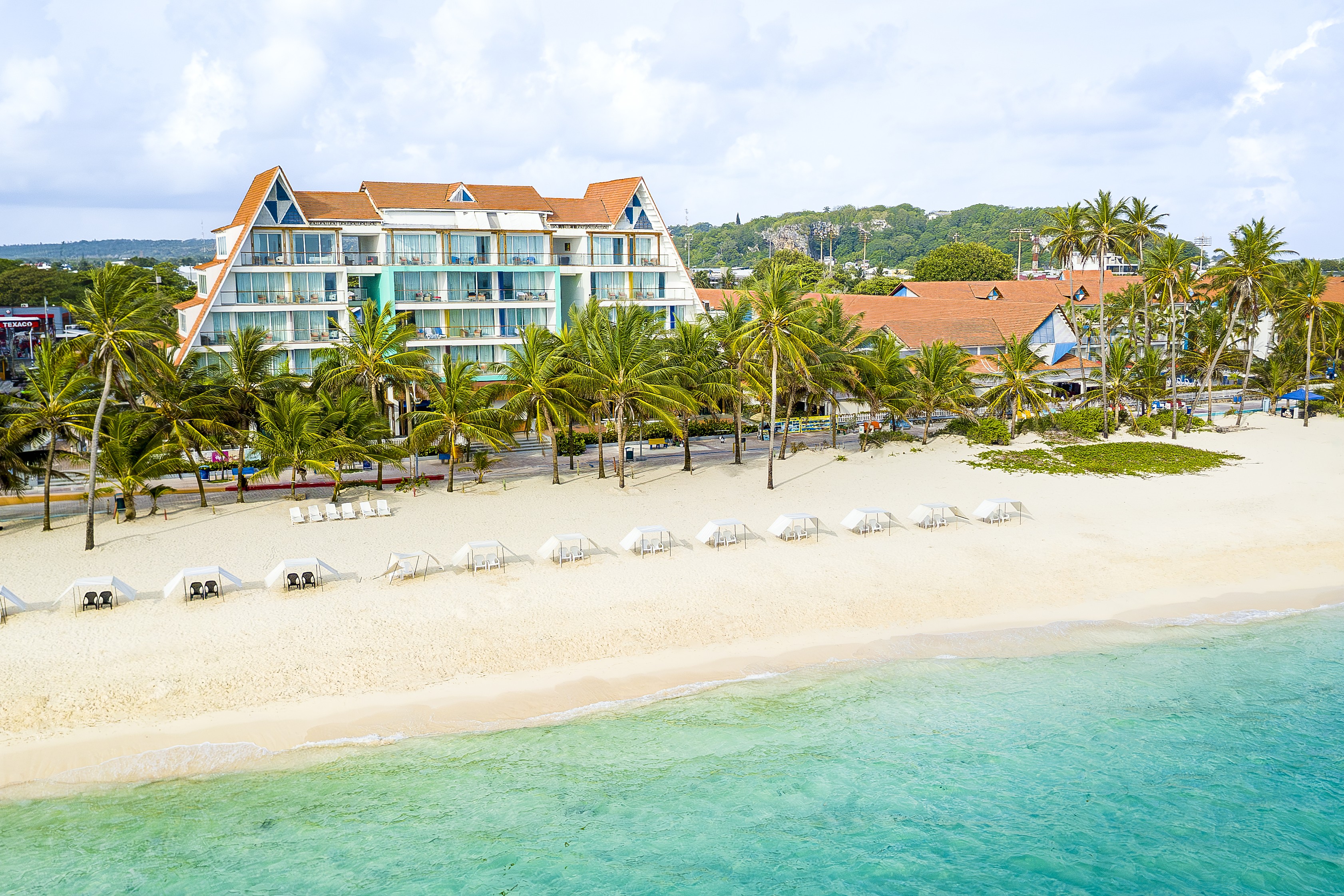 Exterior of Decameron Isleno, A Trademark All Inclusive hotel in San Andres, Other than US/Canada