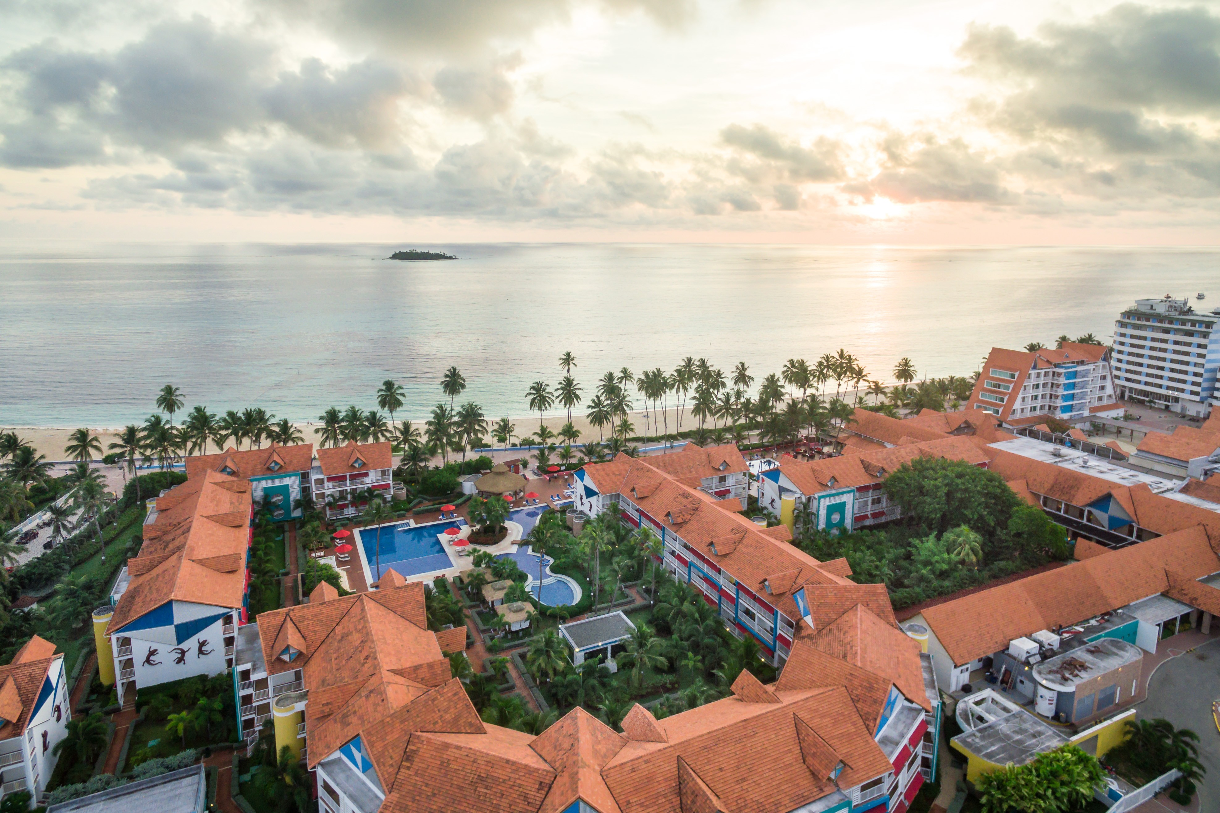 Exterior of Decameron Isleno, A Trademark All Inclusive hotel in San Andres, Other than US/Canada