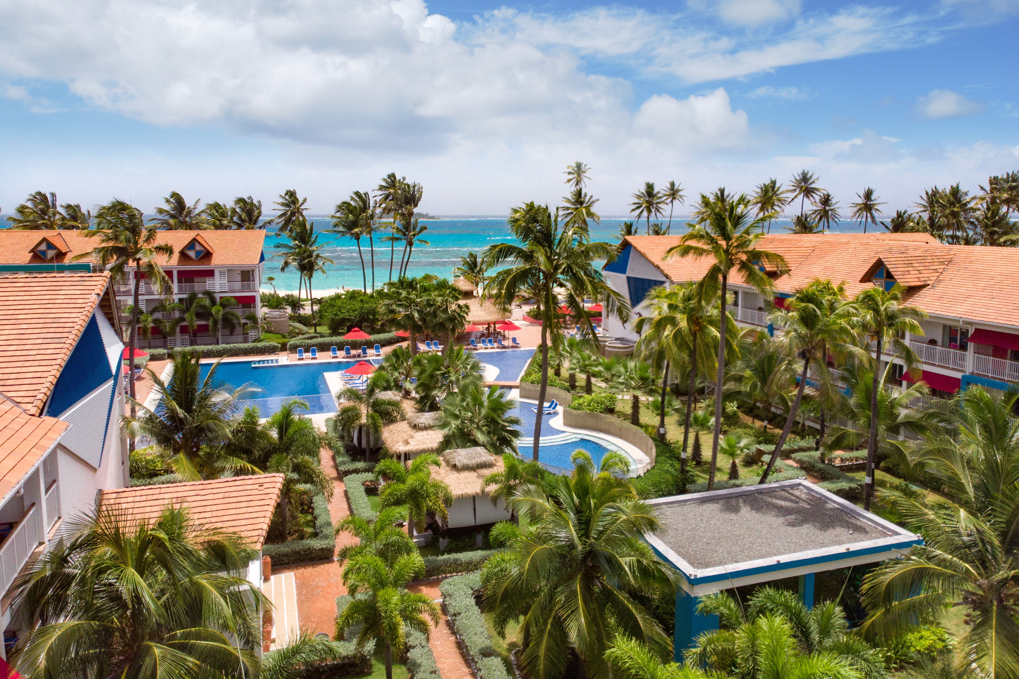 Exterior of Decameron Isleno, A Trademark All Inclusive hotel in San Andres, Other than US/Canada