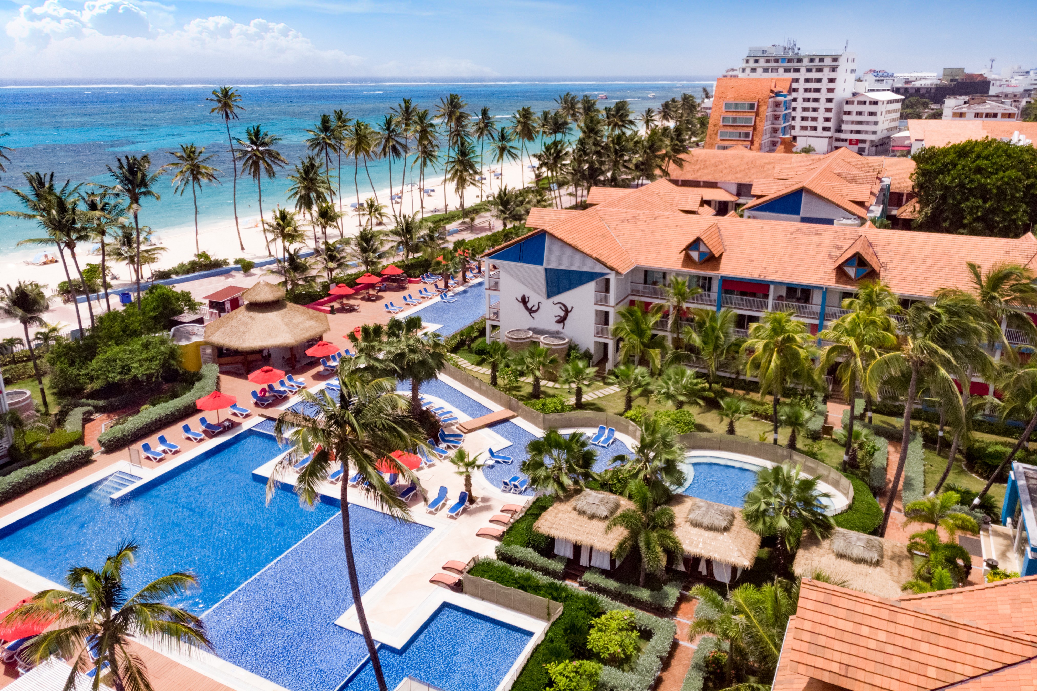 Exterior of Decameron Isleno, A Trademark All Inclusive hotel in San Andres, Other than US/Canada