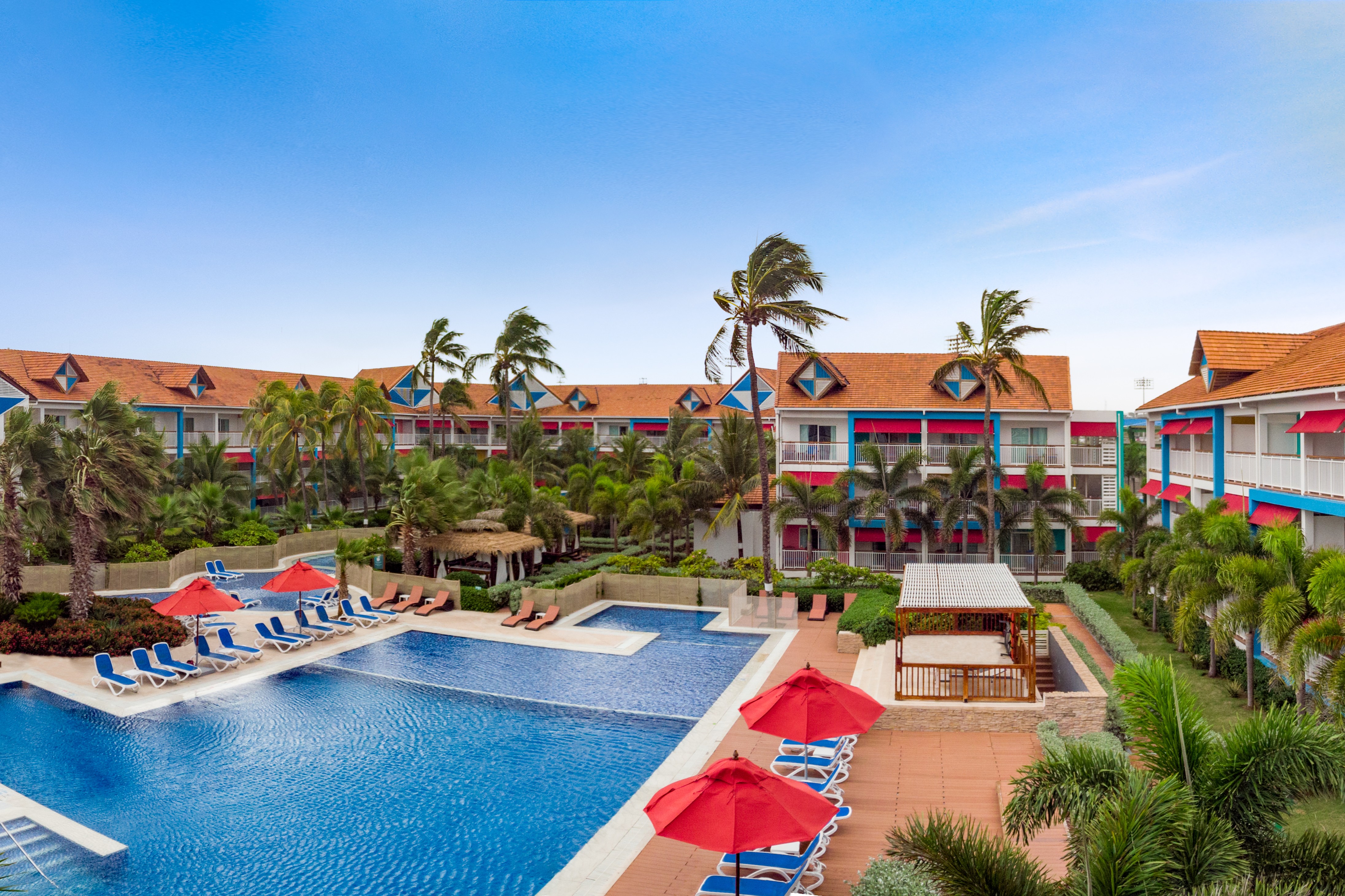 Exterior of Decameron Isleno, A Trademark All Inclusive hotel in San Andres, Other than US/Canada