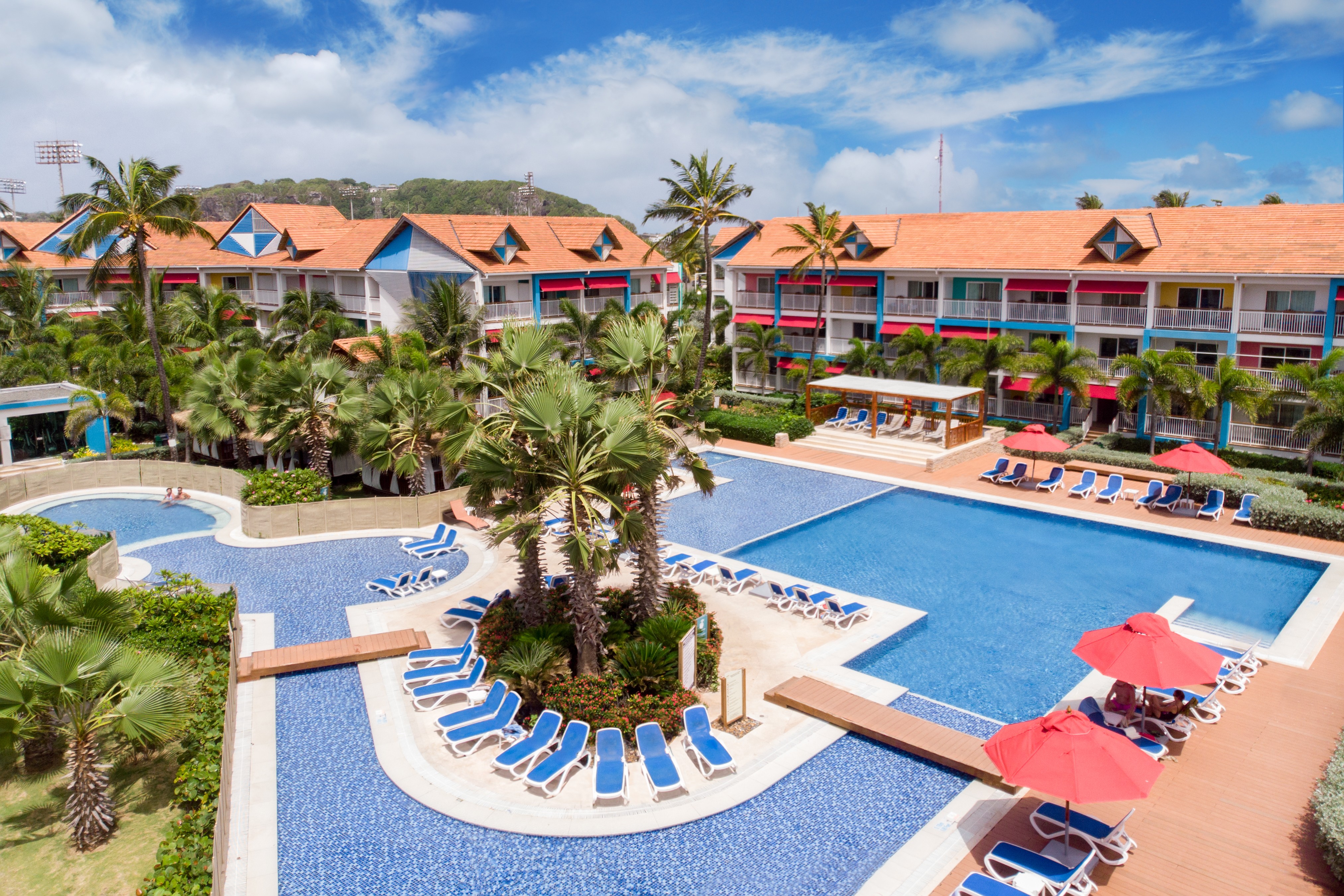 Exterior of Decameron Isleno, A Trademark All Inclusive hotel in San Andres, Other than US/Canada
