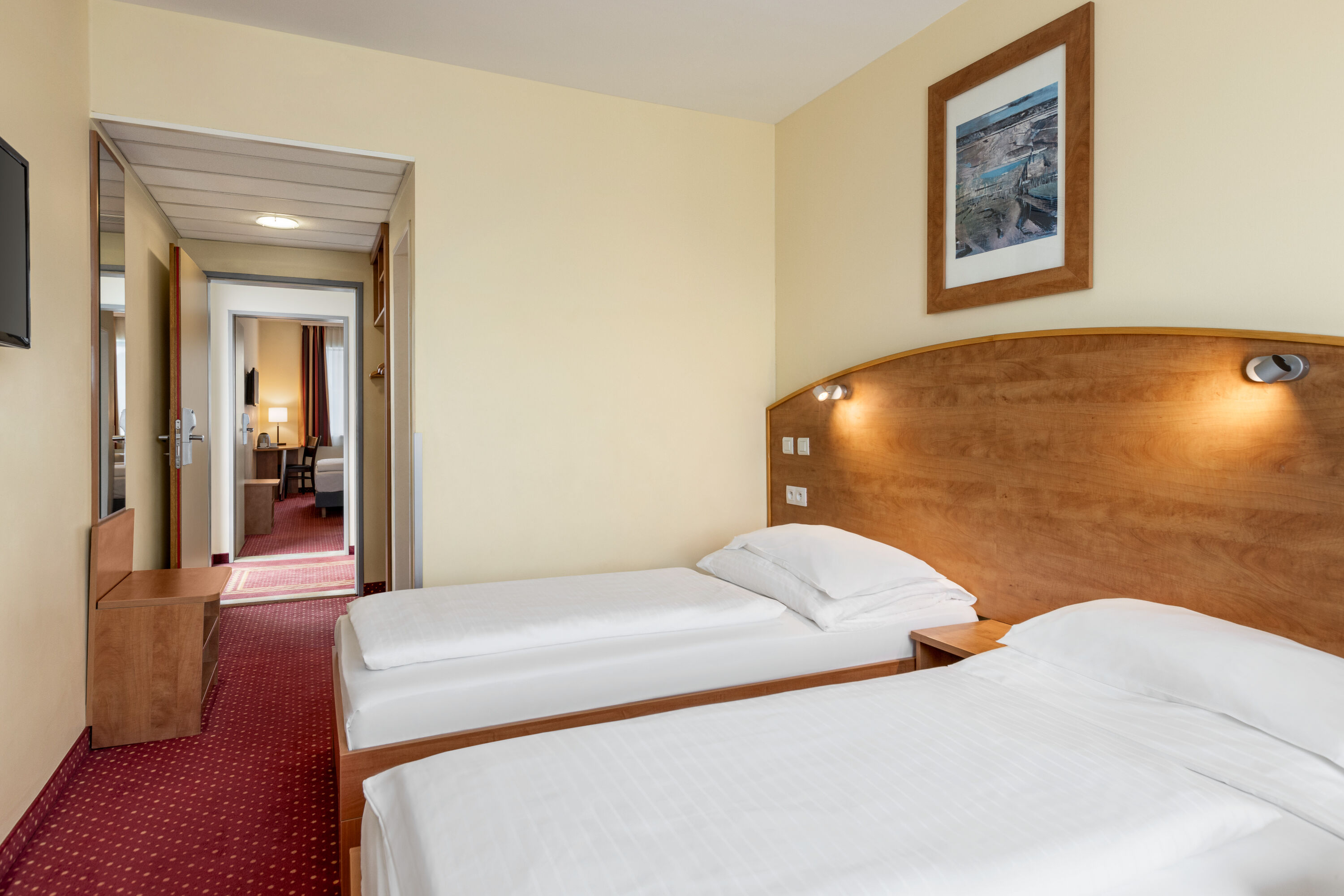 Guest room at the Amedia Express Prag, Trademark Collection by Wyndham in Prague, Other than US/Canada