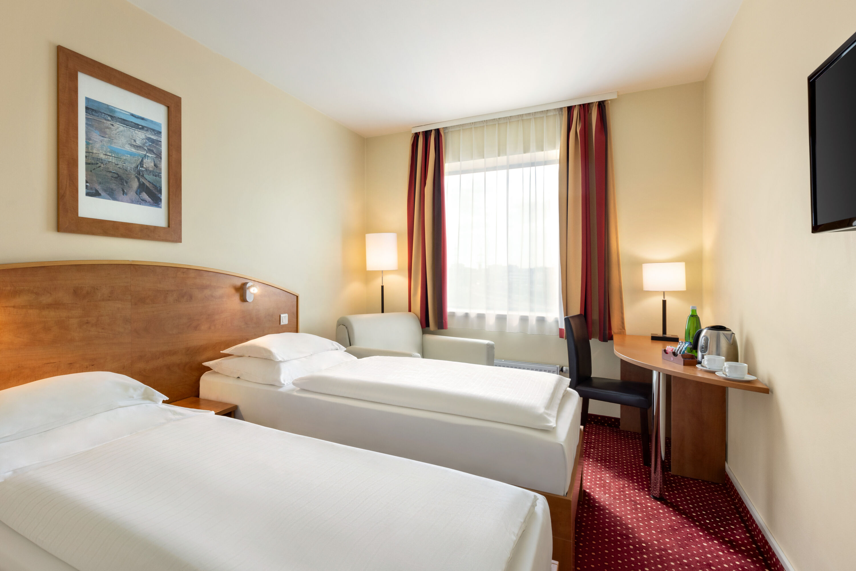 Guest room at the Amedia Express Prag, Trademark Collection by Wyndham in Prague, Other than US/Canada