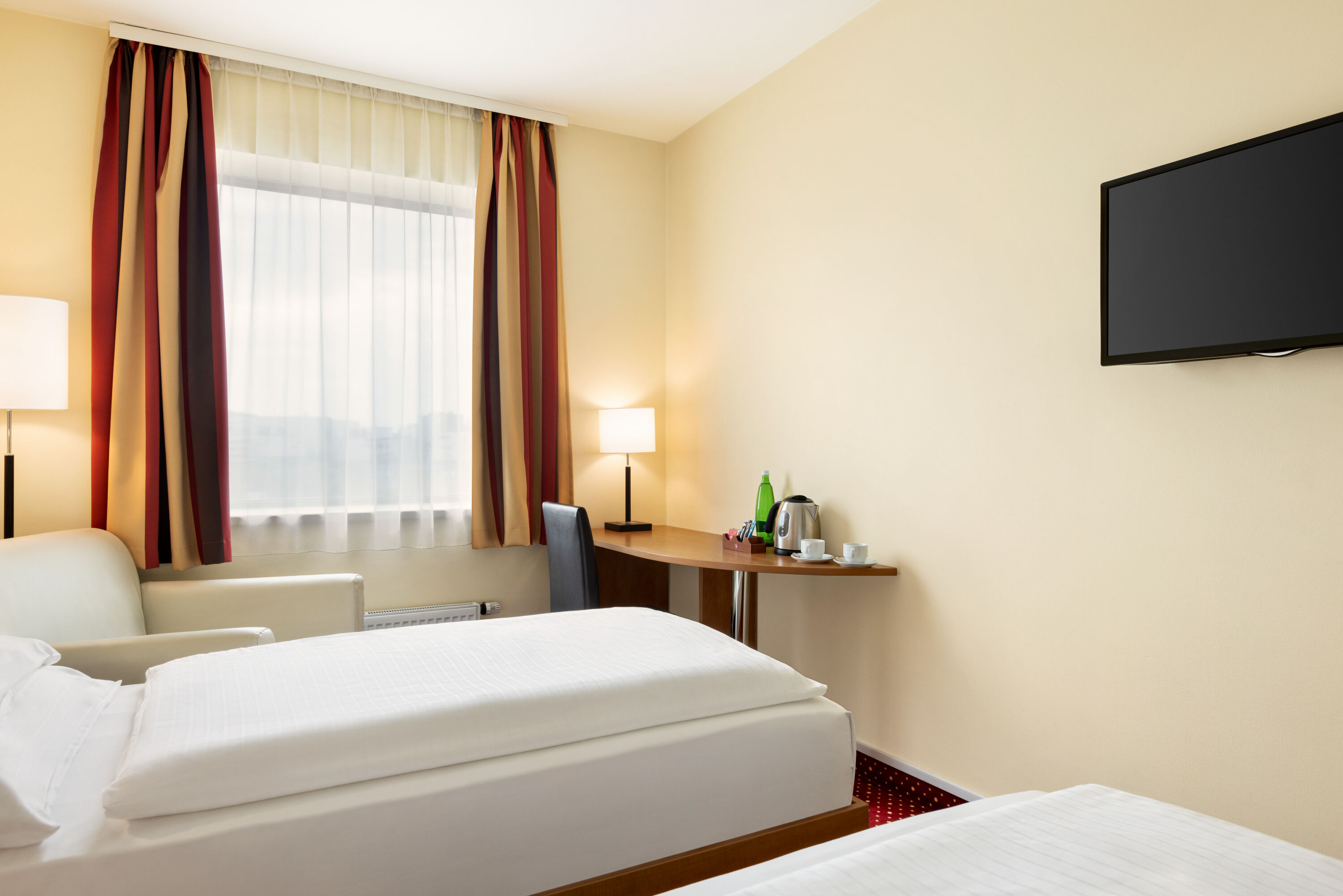 Guest room at the Amedia Express Prag, Trademark Collection by Wyndham in Prague, Other than US/Canada