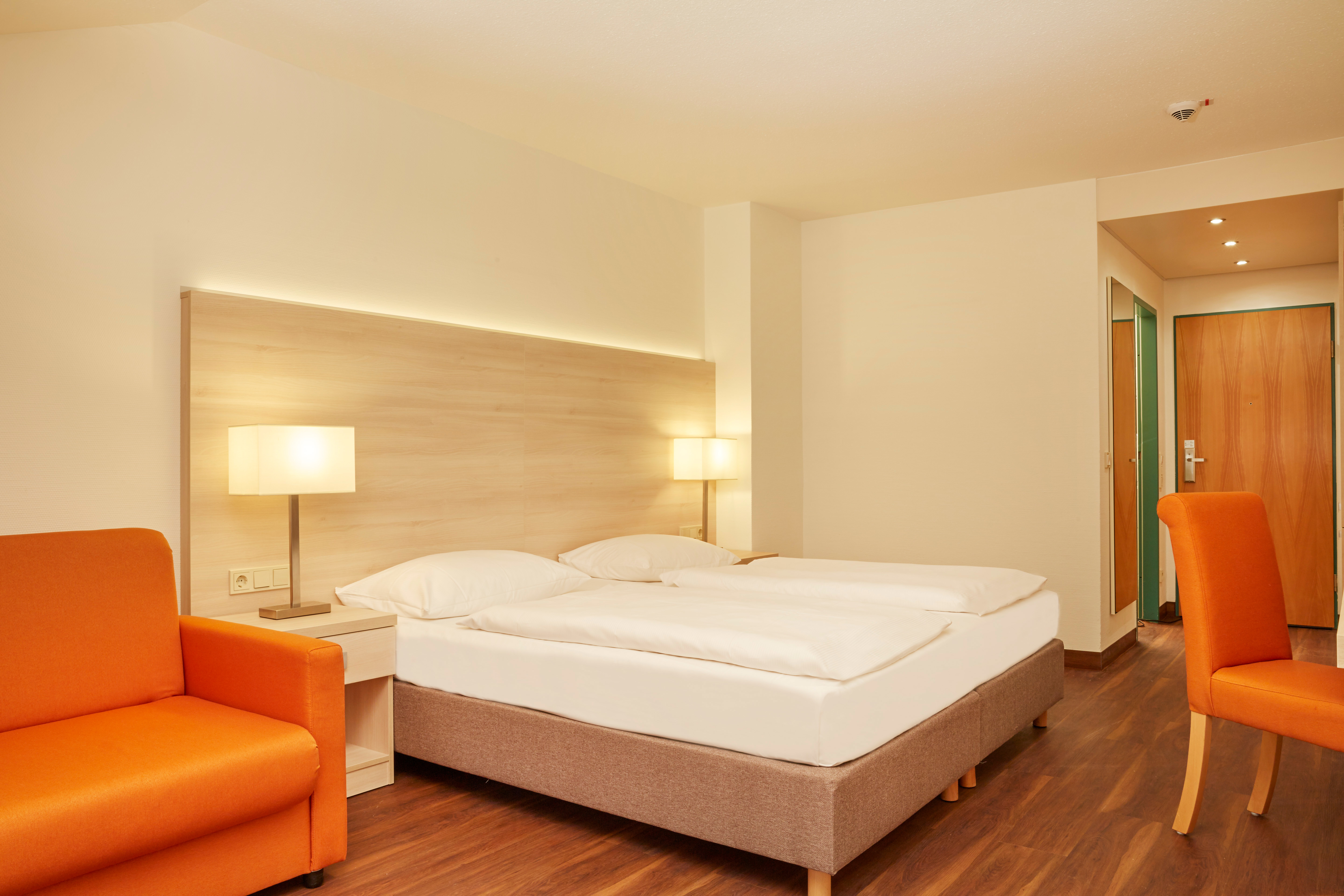 Guest room at the H+ Hotel Limes Thermen Aalen in Aalen, Other than US/Canada