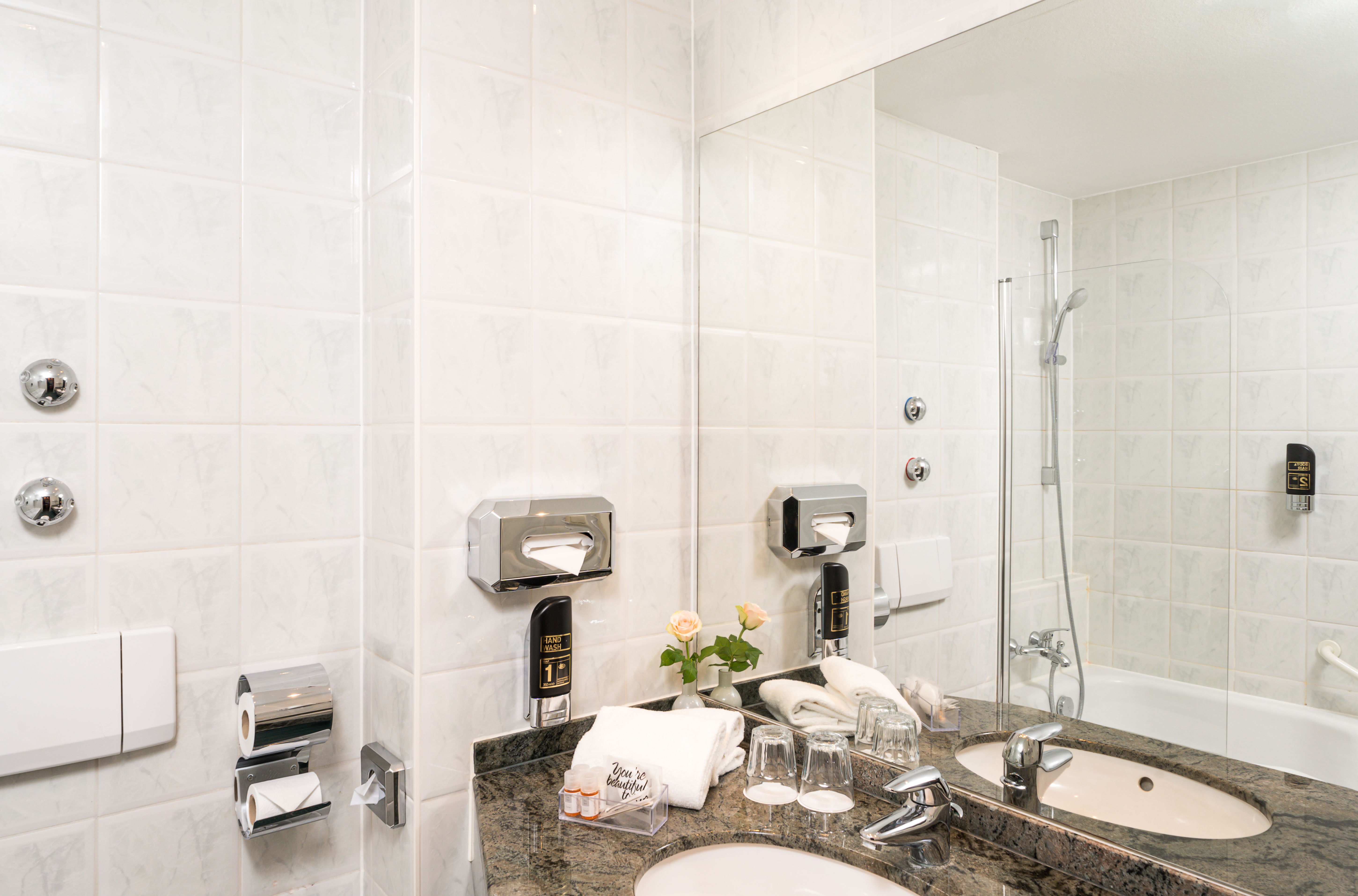 Guest room at the QU Hotel, Trademark Collection by Wyndham in Augsburg, Other than US/Canada