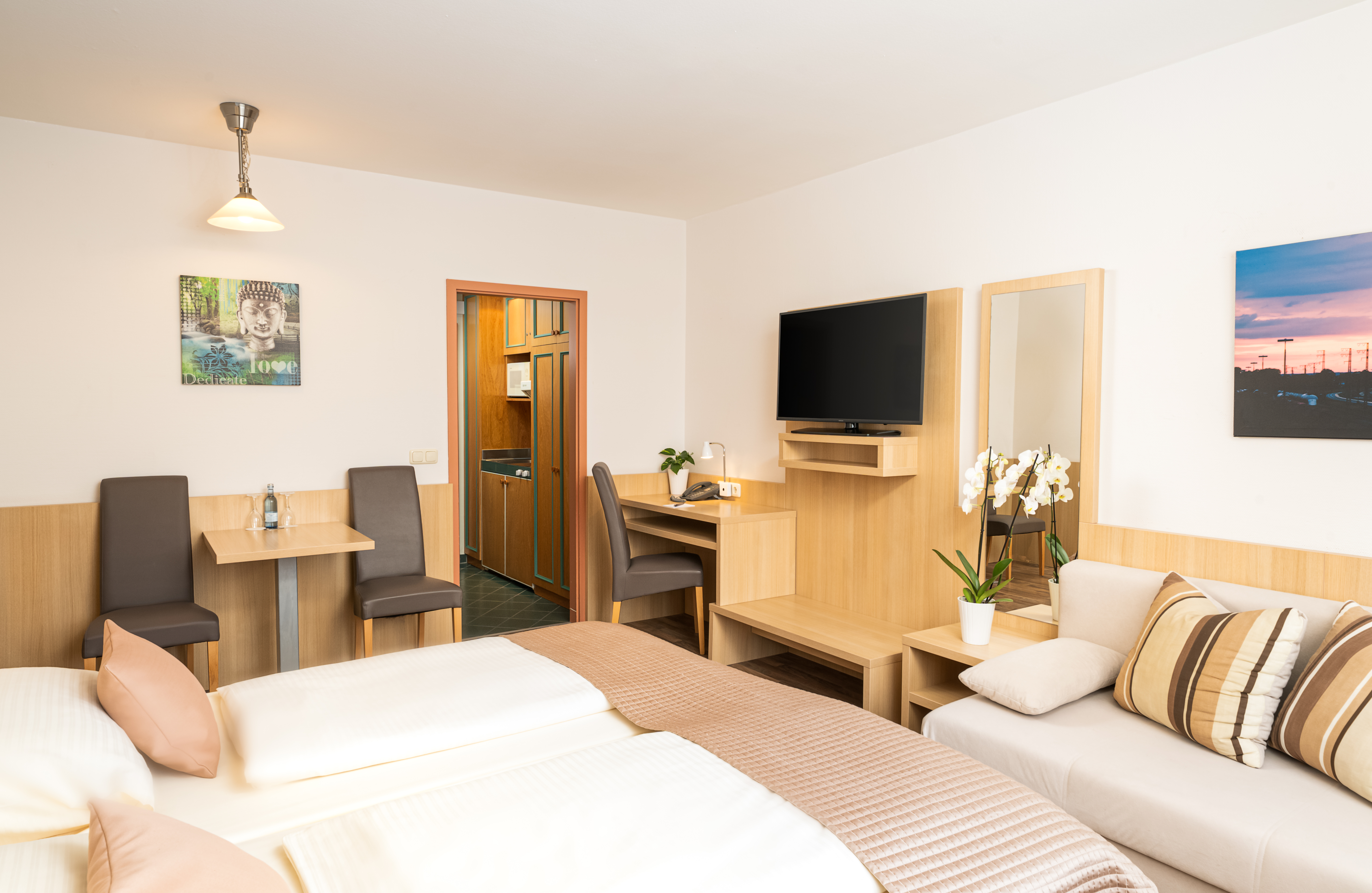 Guest room at the QU Hotel, Trademark Collection by Wyndham in Augsburg, Other than US/Canada