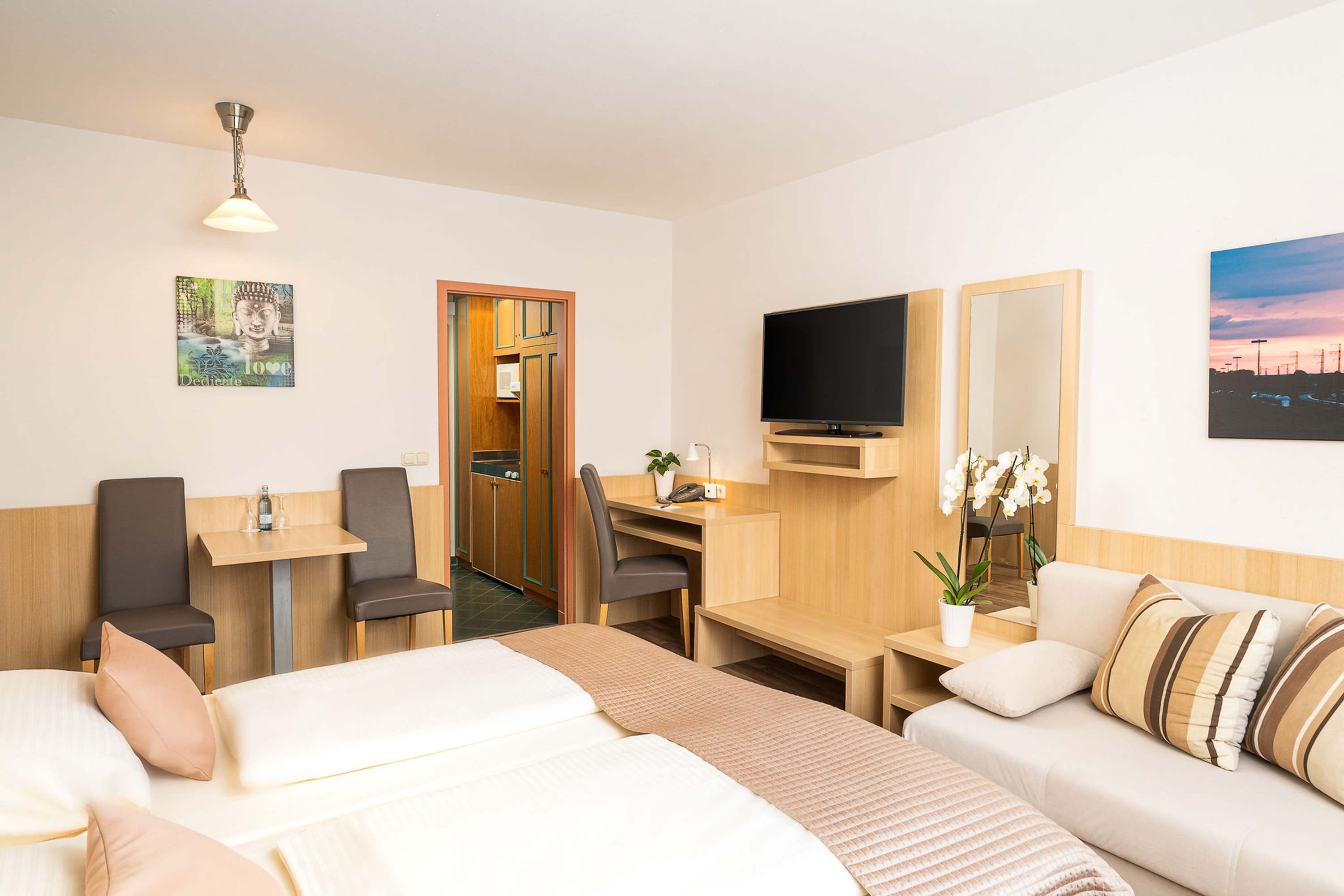 Guest room at the QU Hotel, Trademark Collection by Wyndham in Augsburg, Other than US/Canada