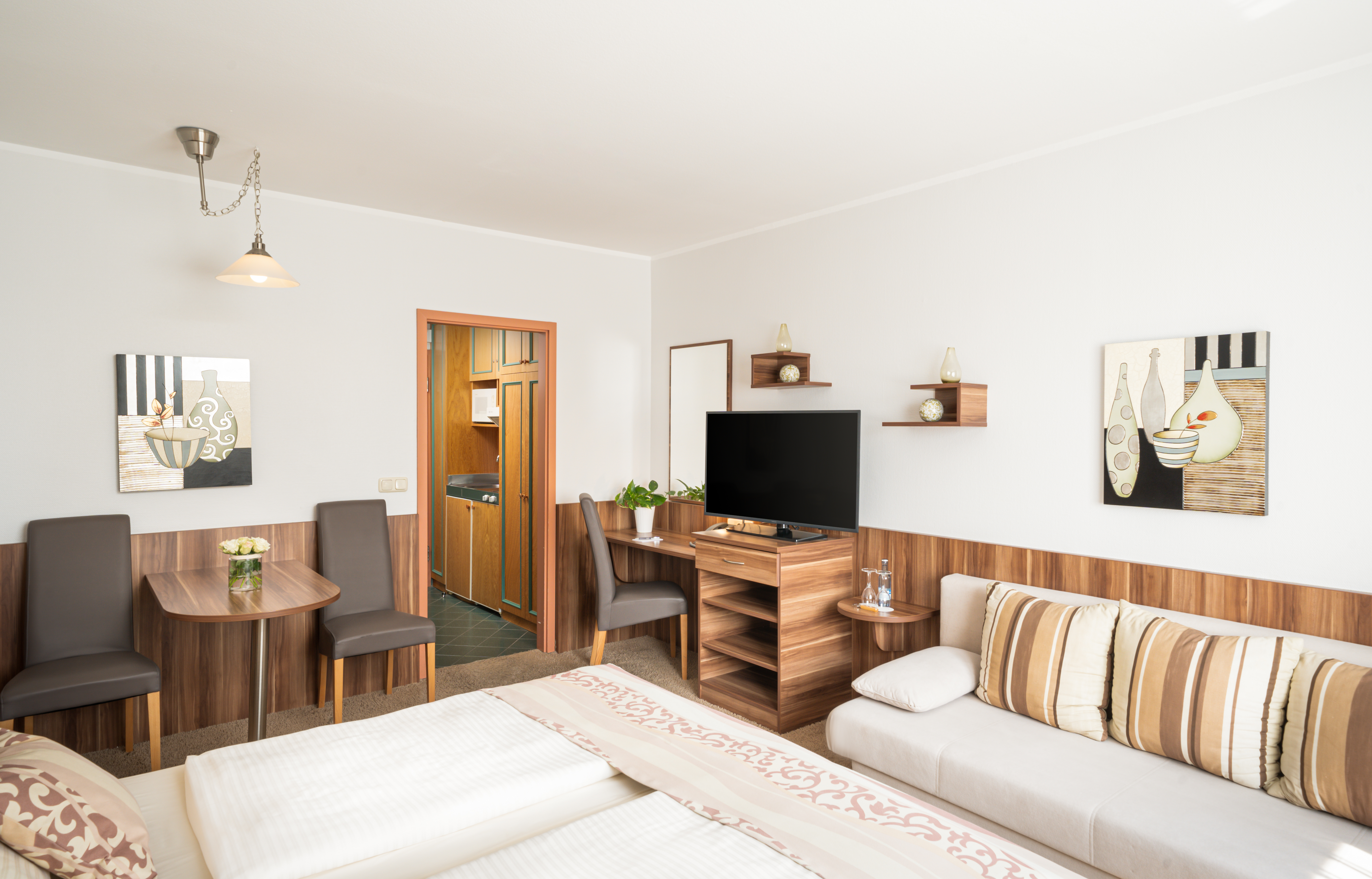 Guest room at the QU Hotel, Trademark Collection by Wyndham in Augsburg, Other than US/Canada