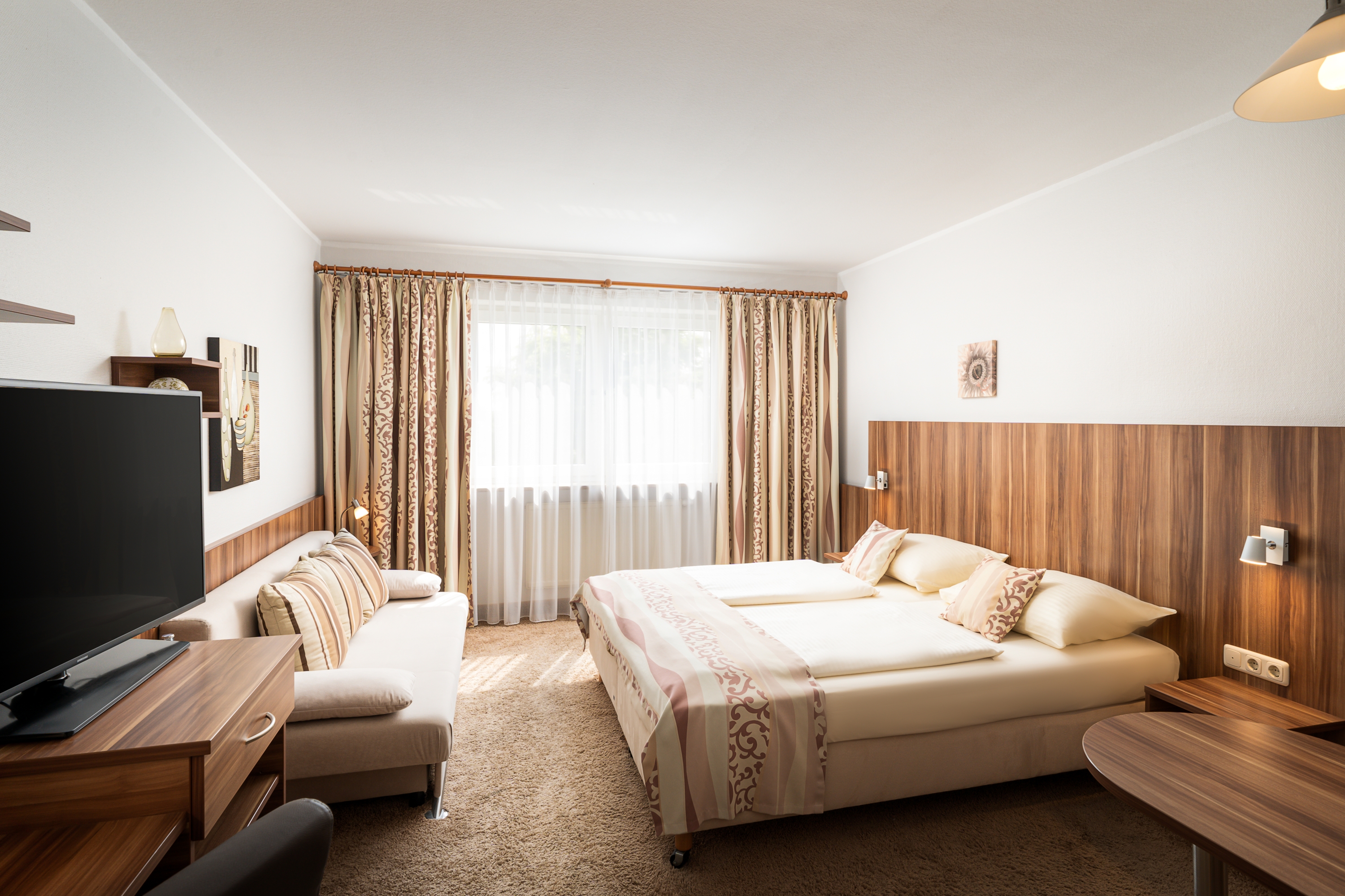 Guest room at the QU Hotel, Trademark Collection by Wyndham in Augsburg, Other than US/Canada